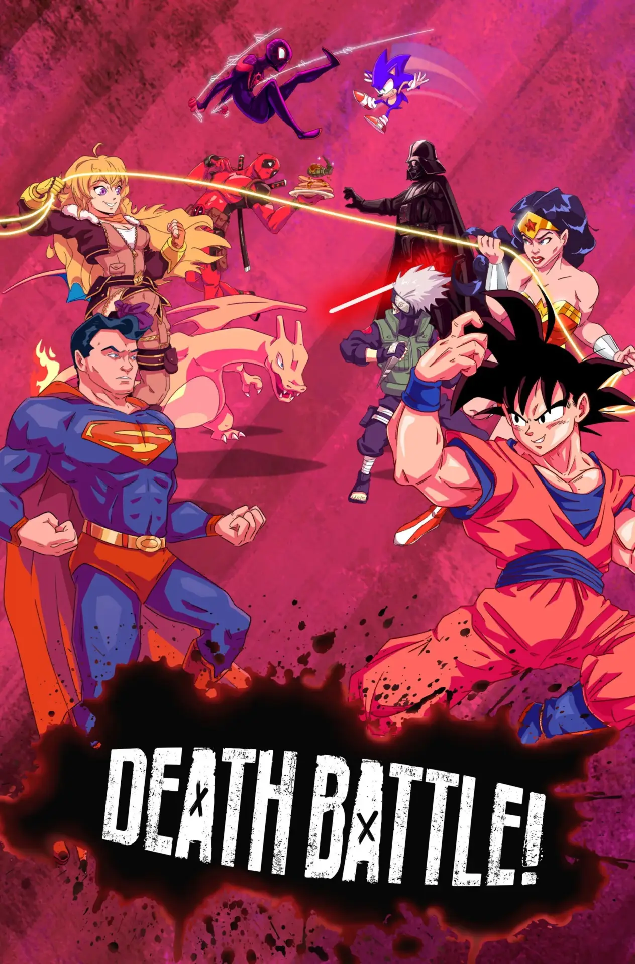 Plakat serialu "Death Battle!"