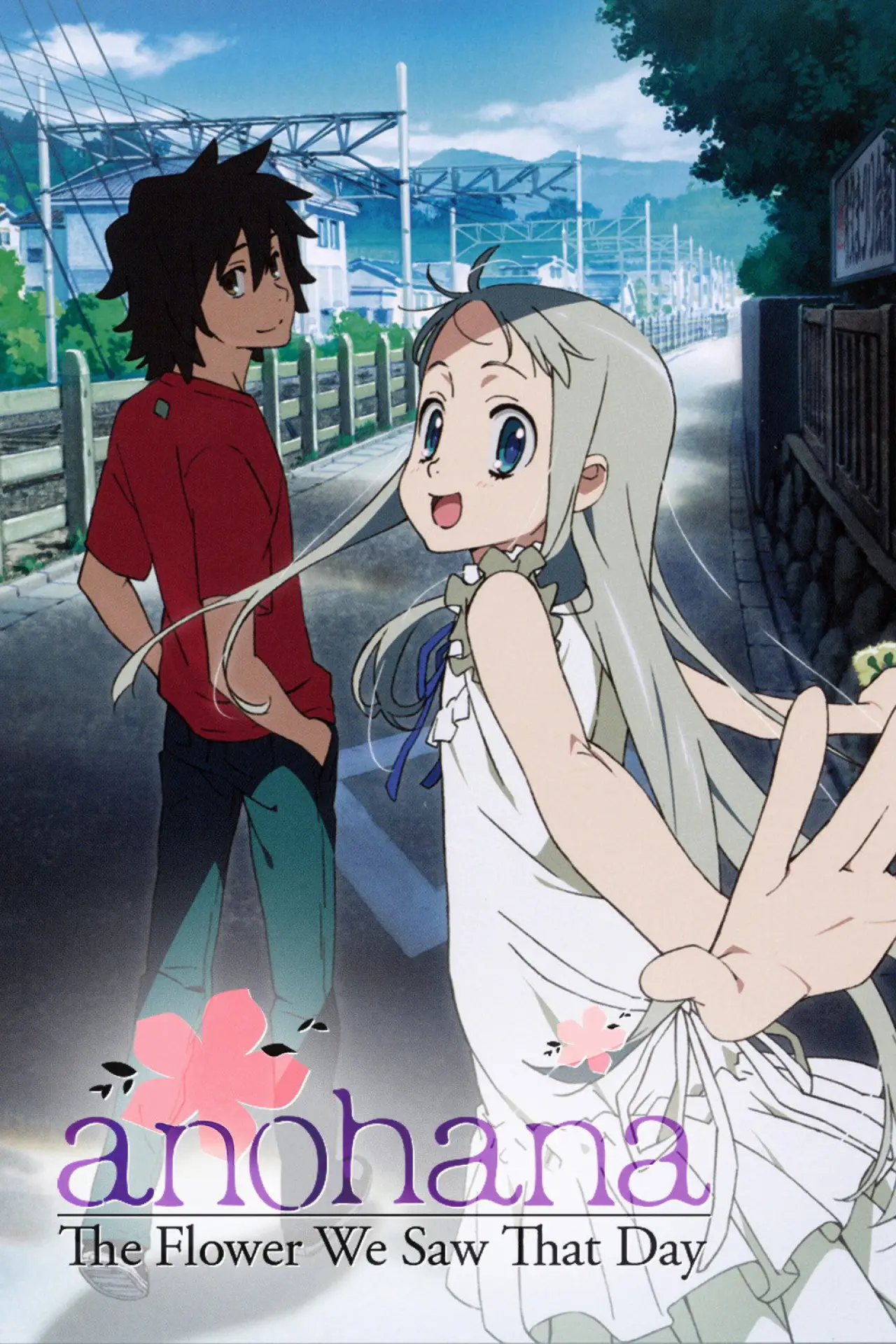 Постер к сериалу "Ano Hi Mita Hana no Namae wo Bokutachi wa Mada Shiranai"