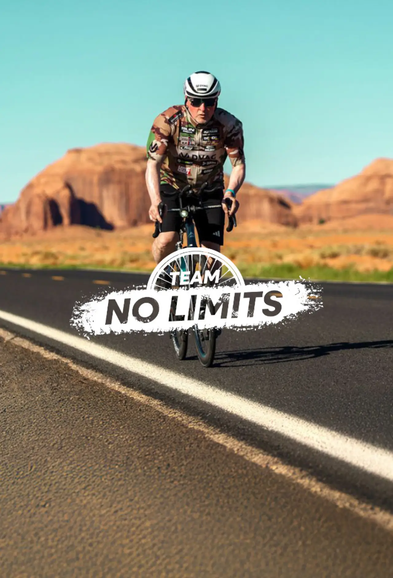 Plakat serialu "TEAM NO LIMITS"