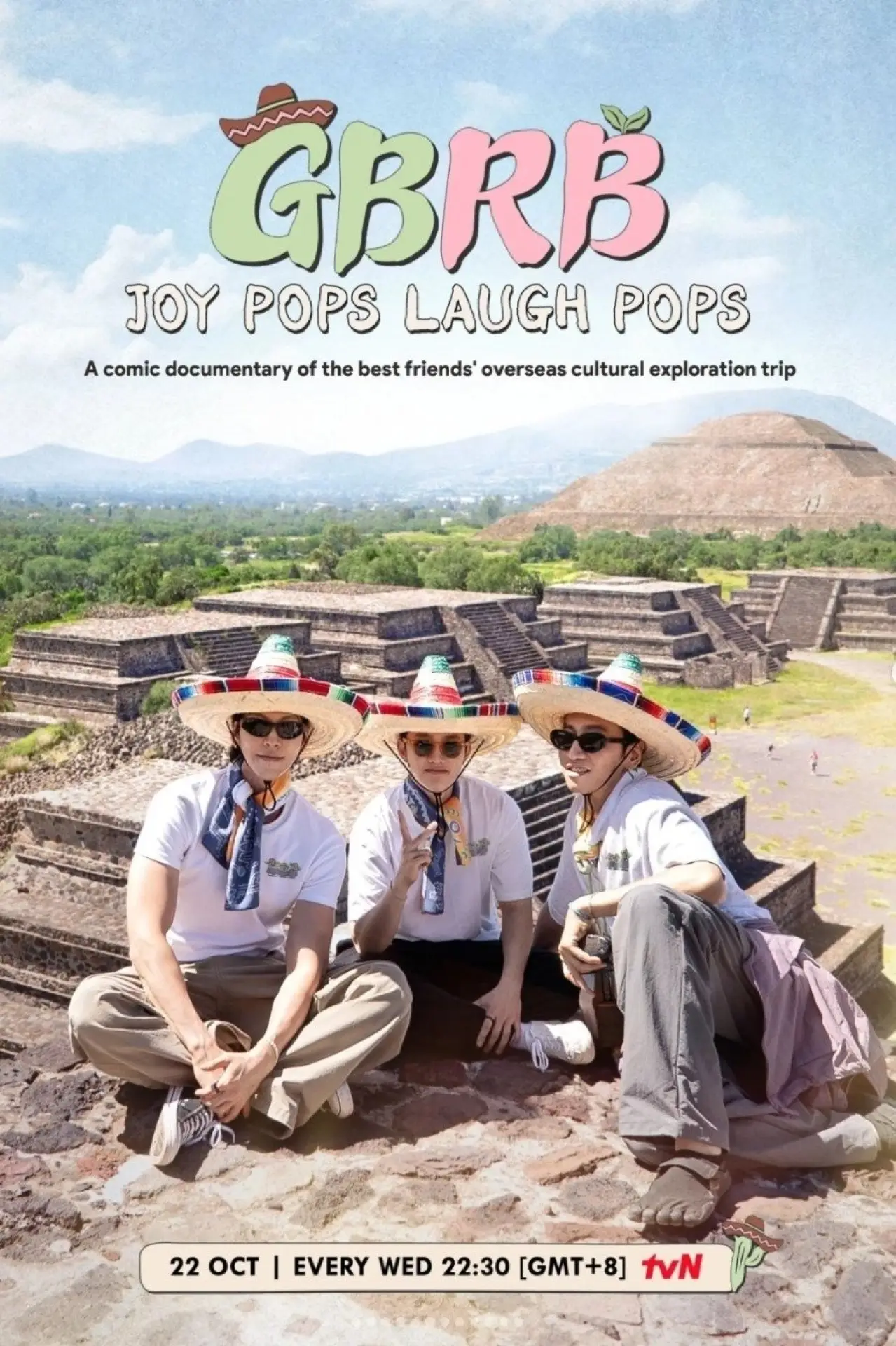 Plakat serialu "GBRB: Joy Pops Laugh Pops"