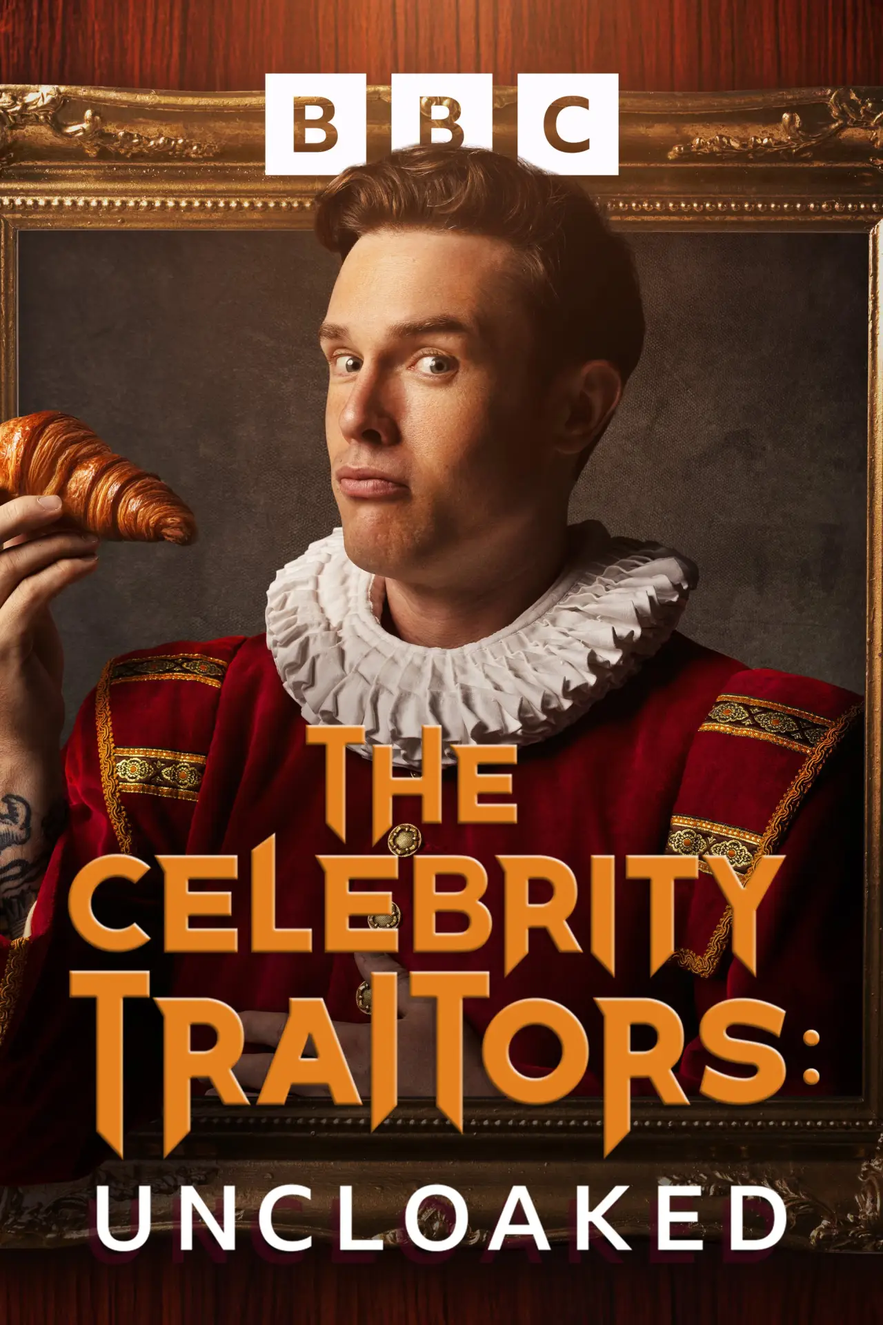 Plakat serialu "The Celebrity Traitors: Uncloaked"