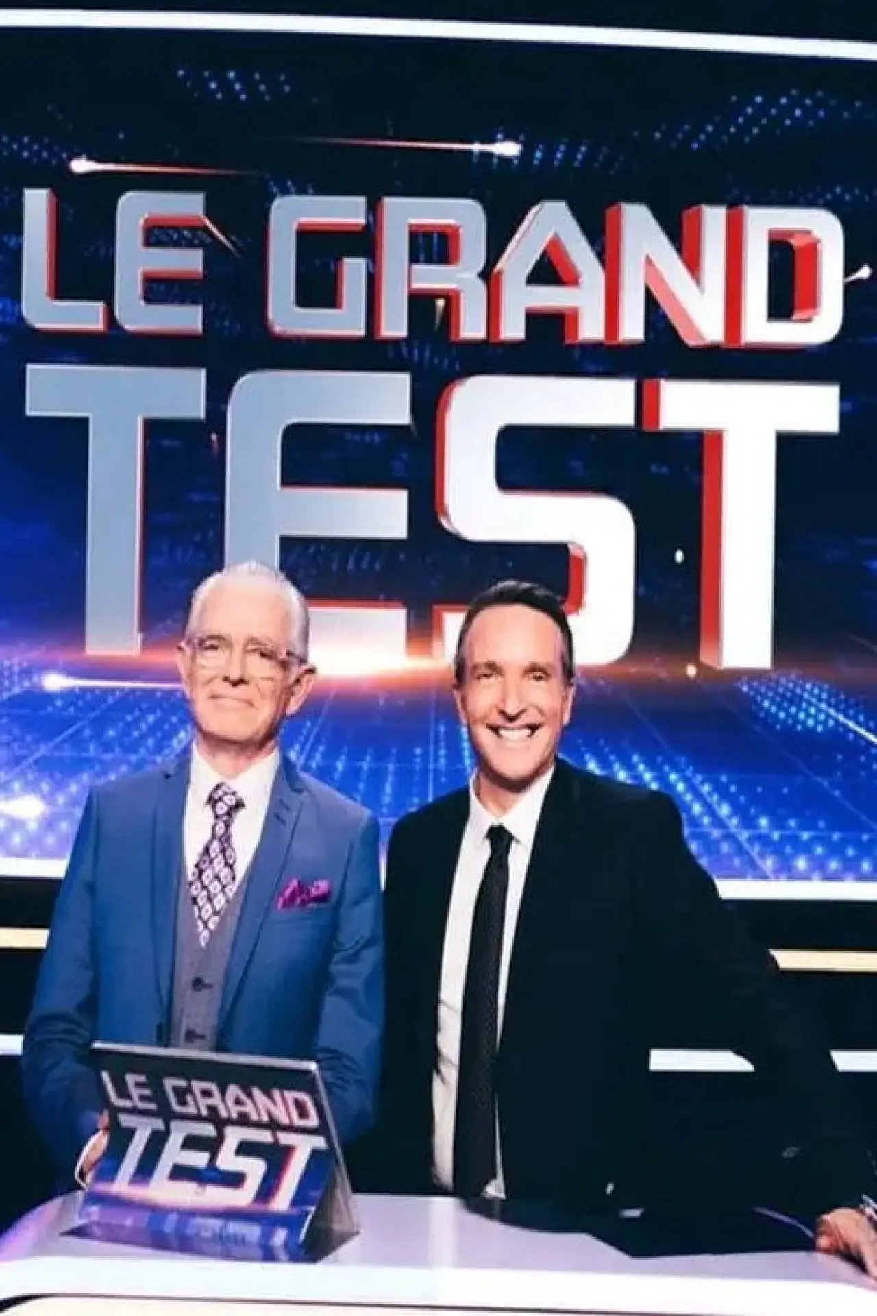 Plakat serialu "Le Grand Test"