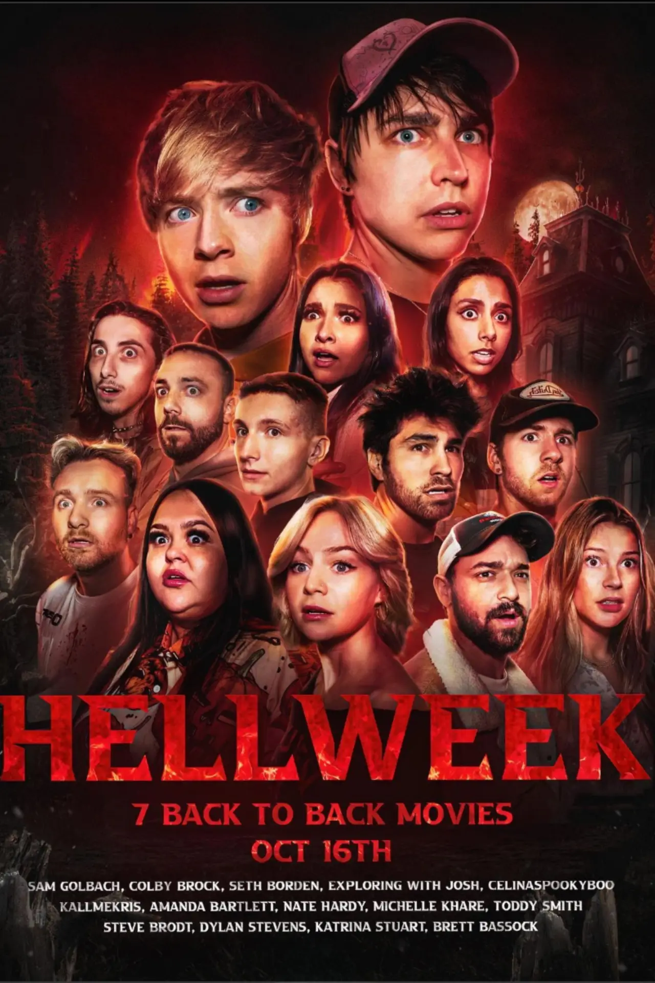 Plakat serialu "Sam i Colby: Miesiąc w piekle"