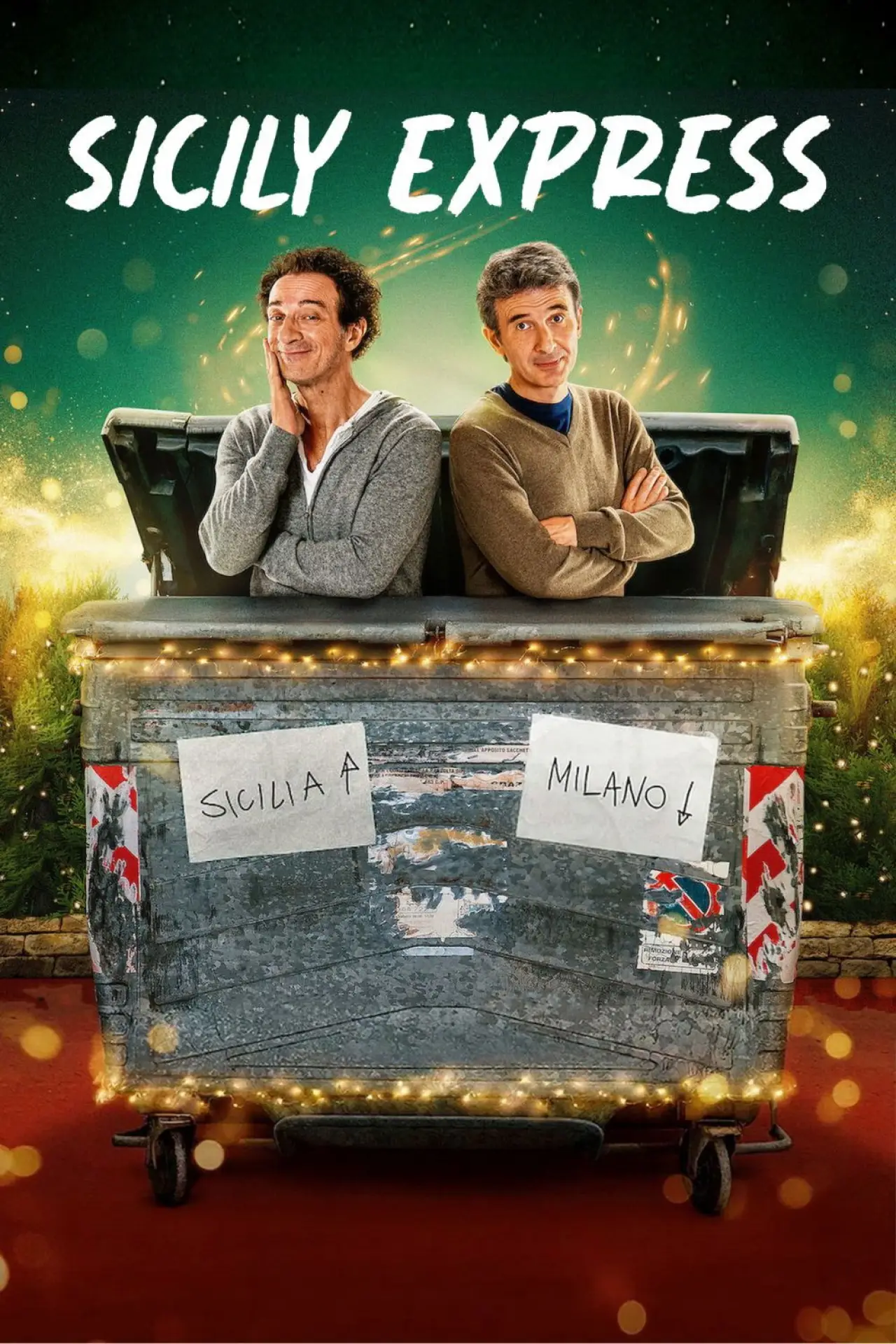 Plakat serialu "Sycylijski ekspres"