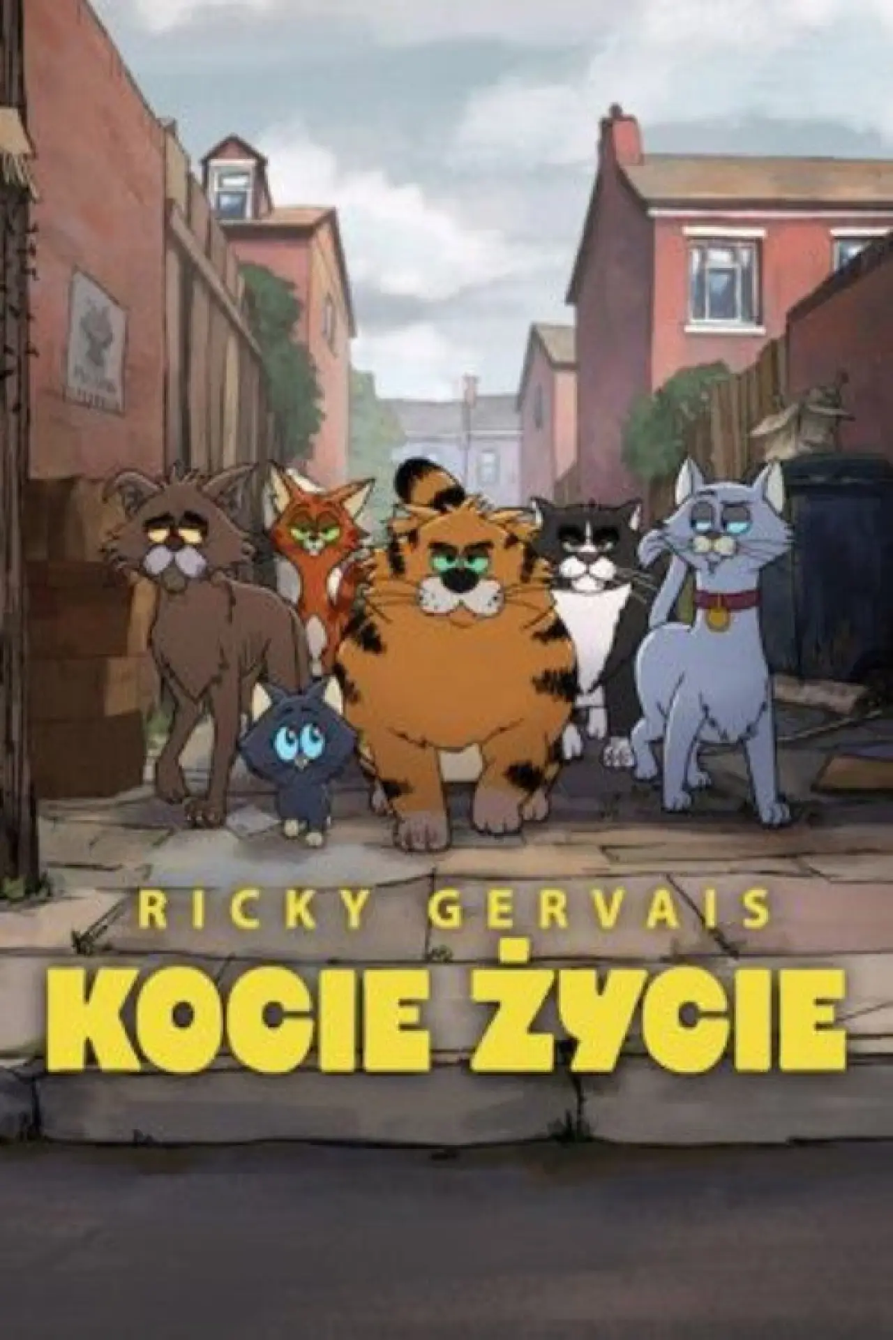 Постер к сериалу "Ricky Gervais: Kocie życie"