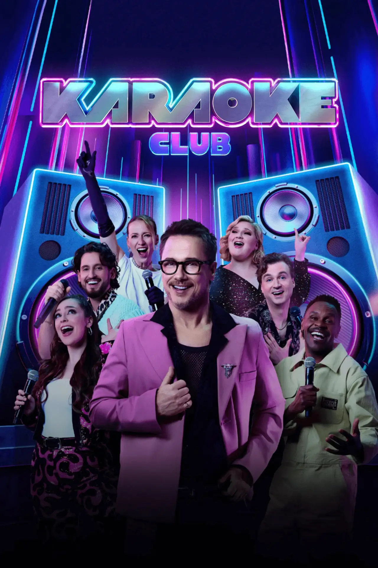 Plakat serialu "Klub karaoke"