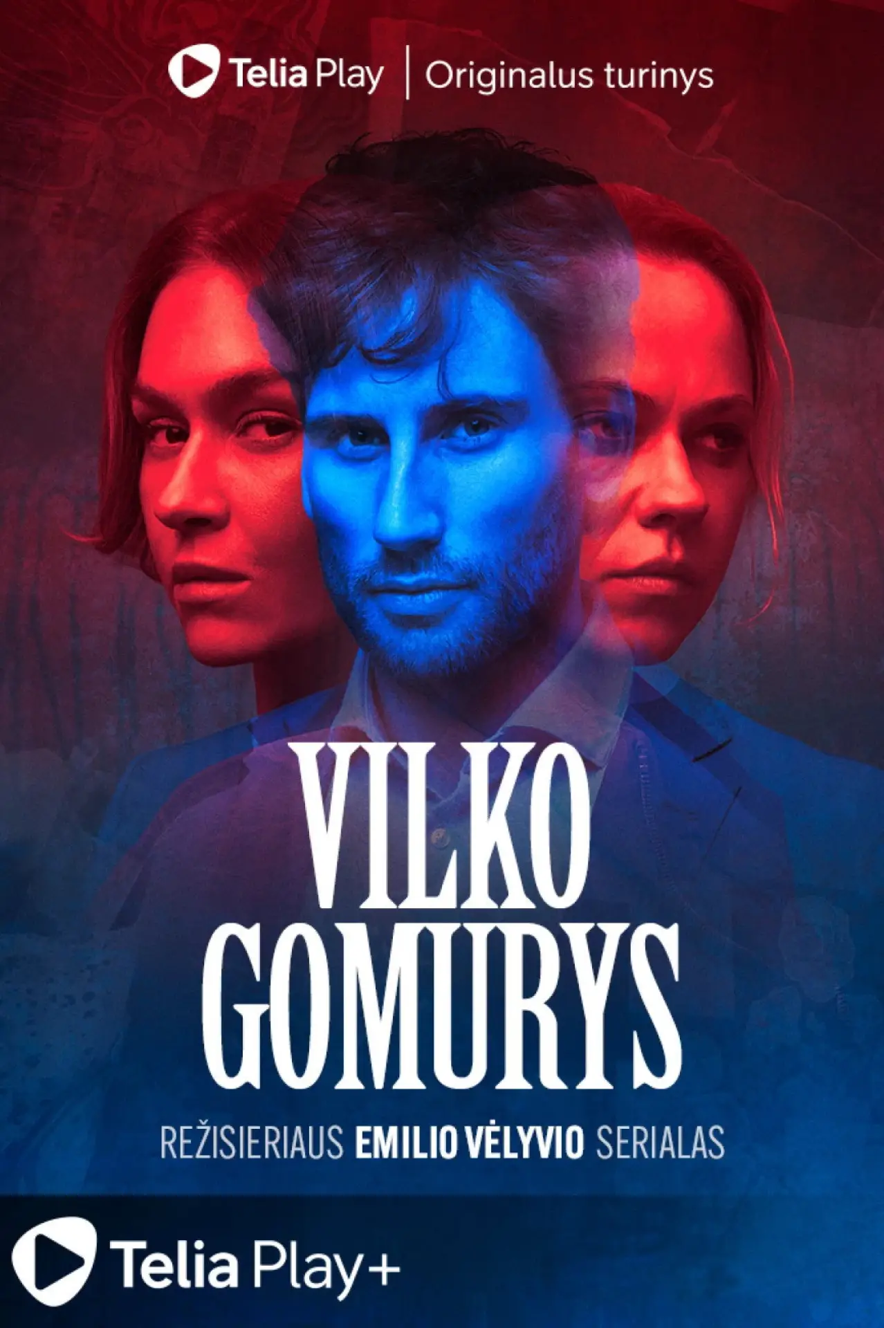 Plakat serialu "Vilko gomurys"