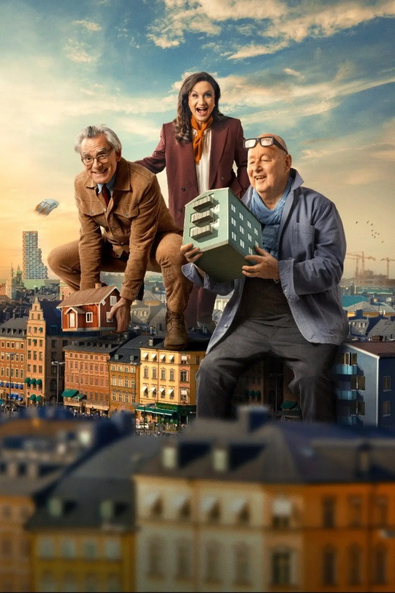 Plakat serialu "Så byggdes Sverige"