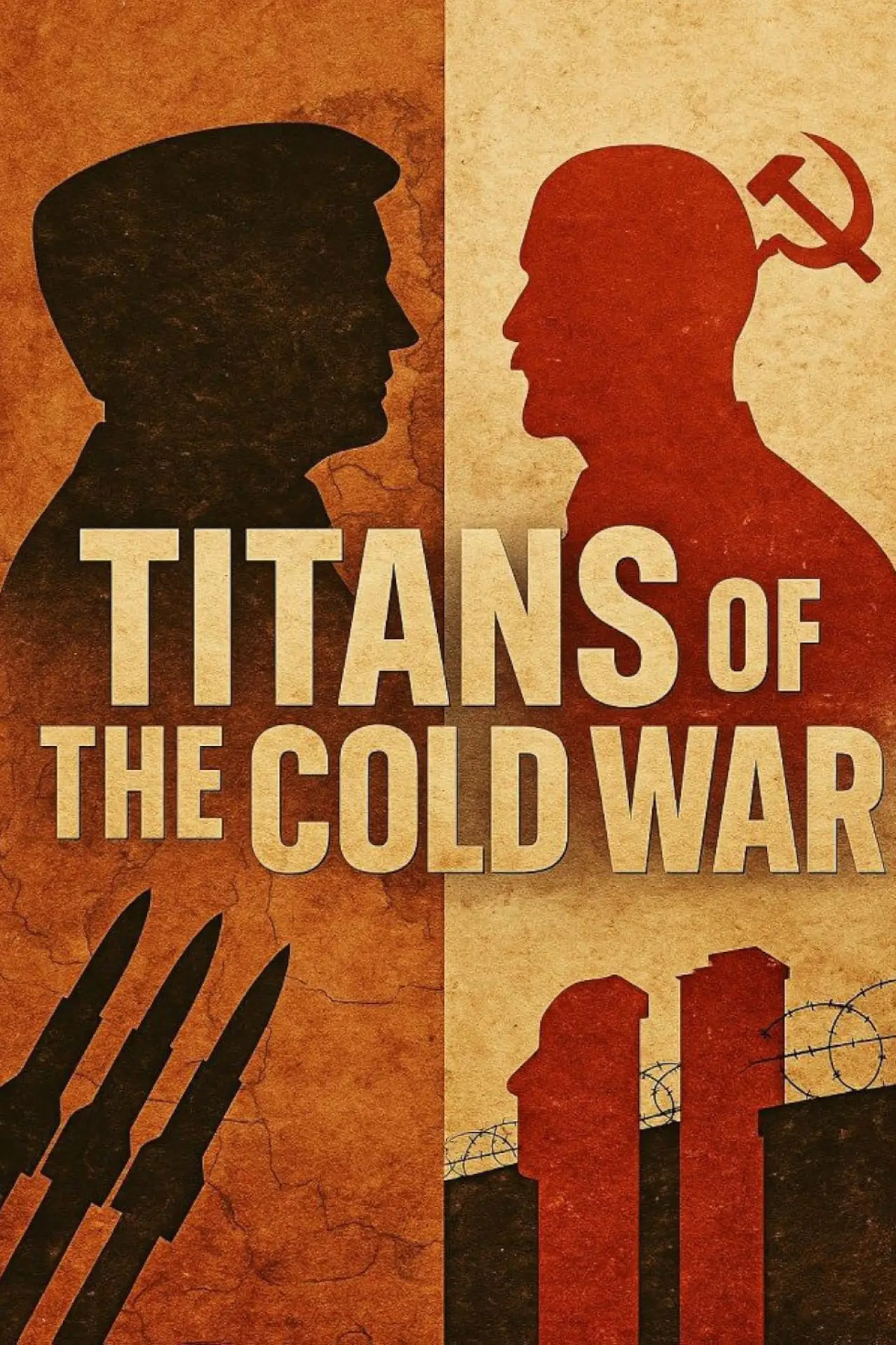 Plakat serialu "Titans of the Cold War"