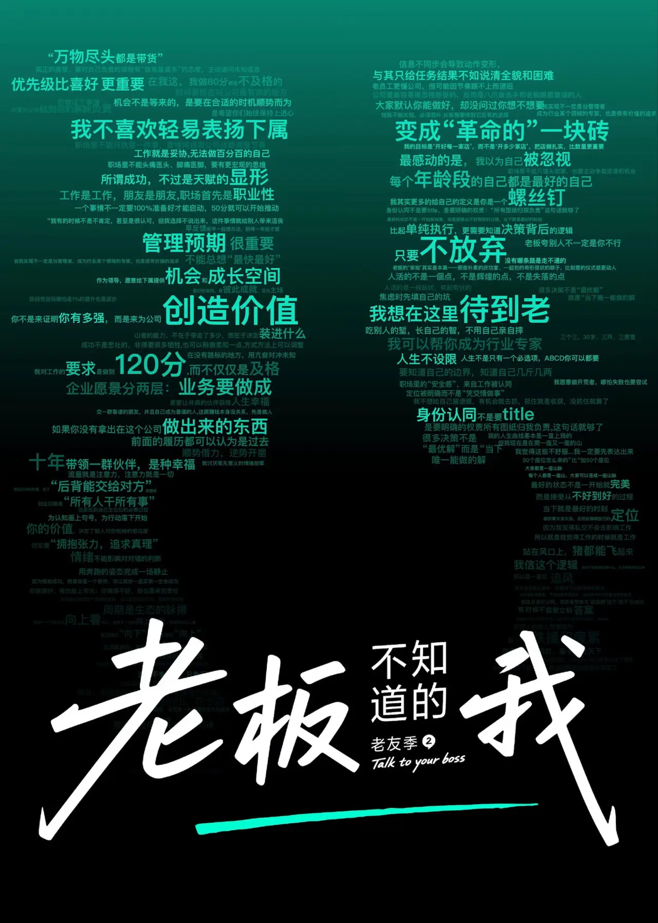 Plakat serialu "老板不知道的我"