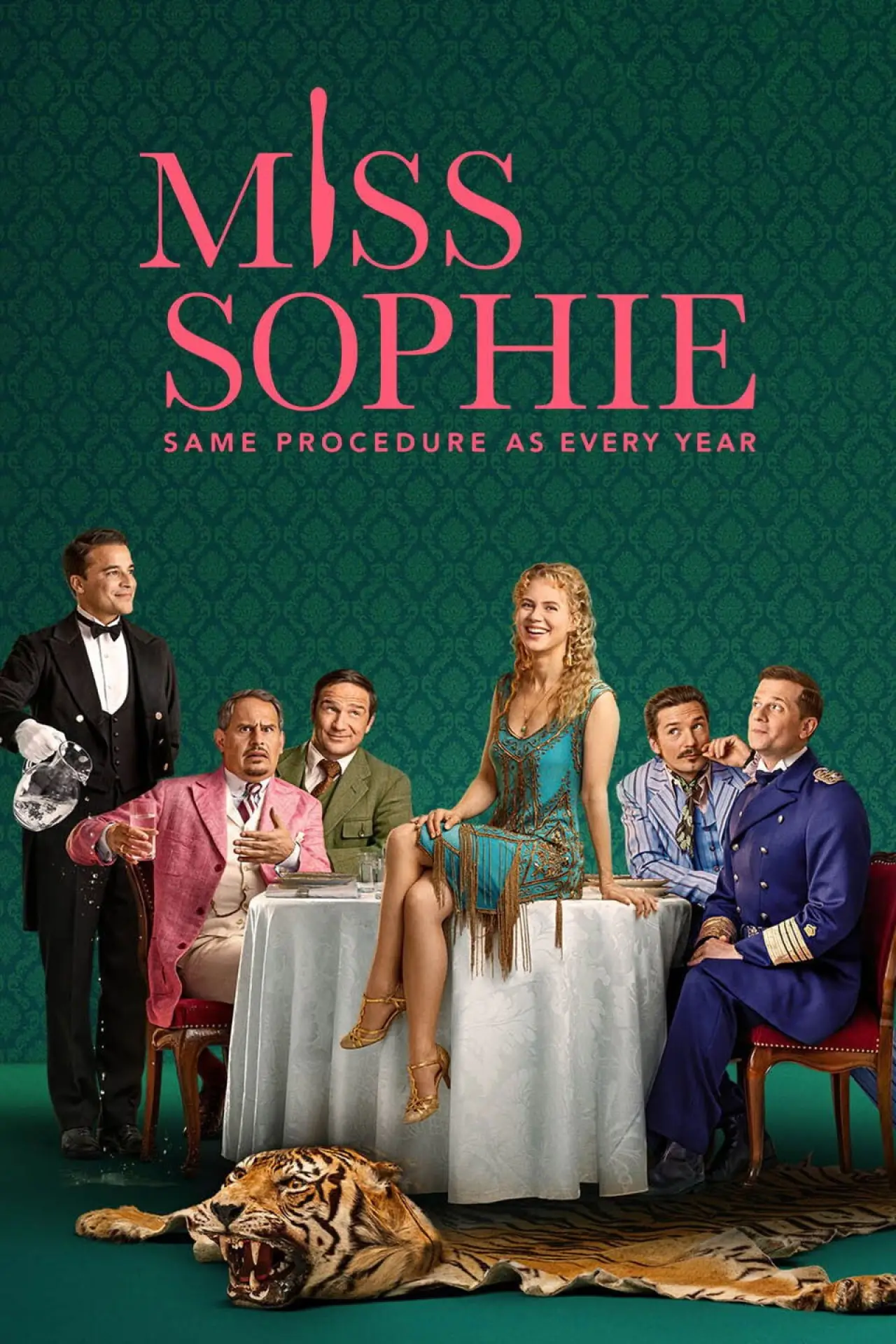 Plakat serialu "Miss Sophie - Ta sama procedura co roku"
