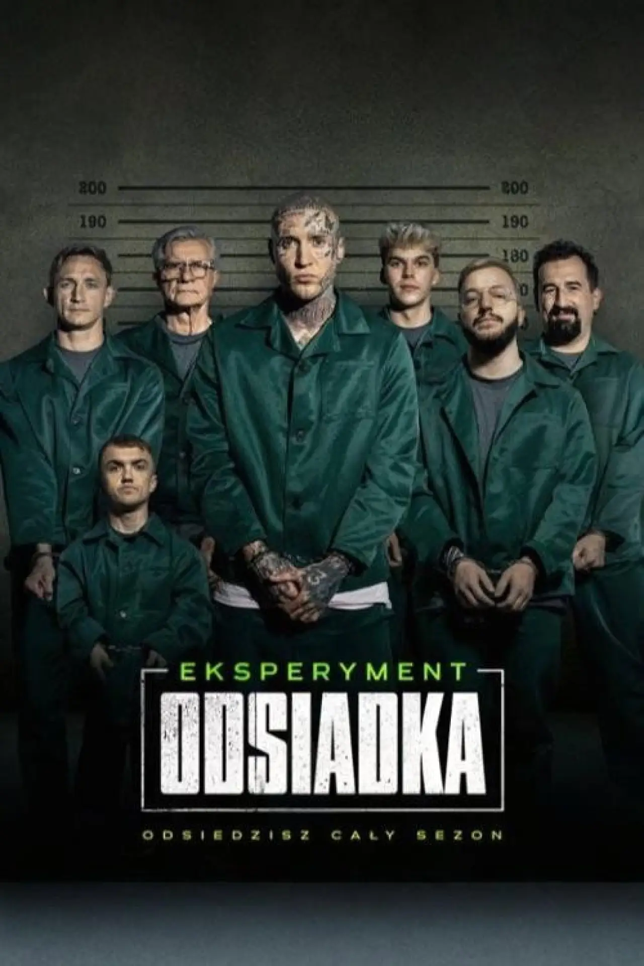 Plakat serialu "Eksperyment: Odsiadka"