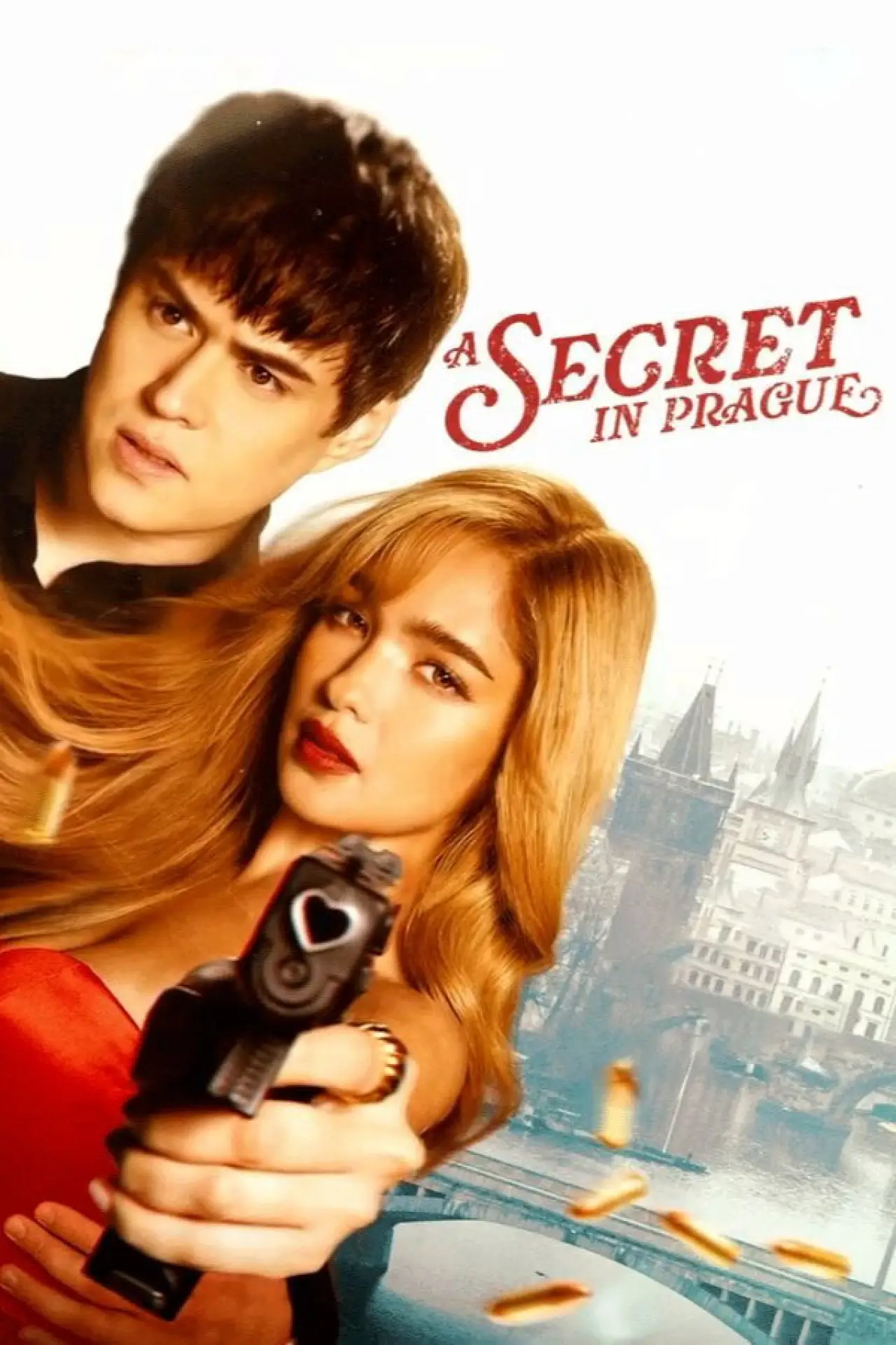 Plakat serialu "A Secret in Prague"