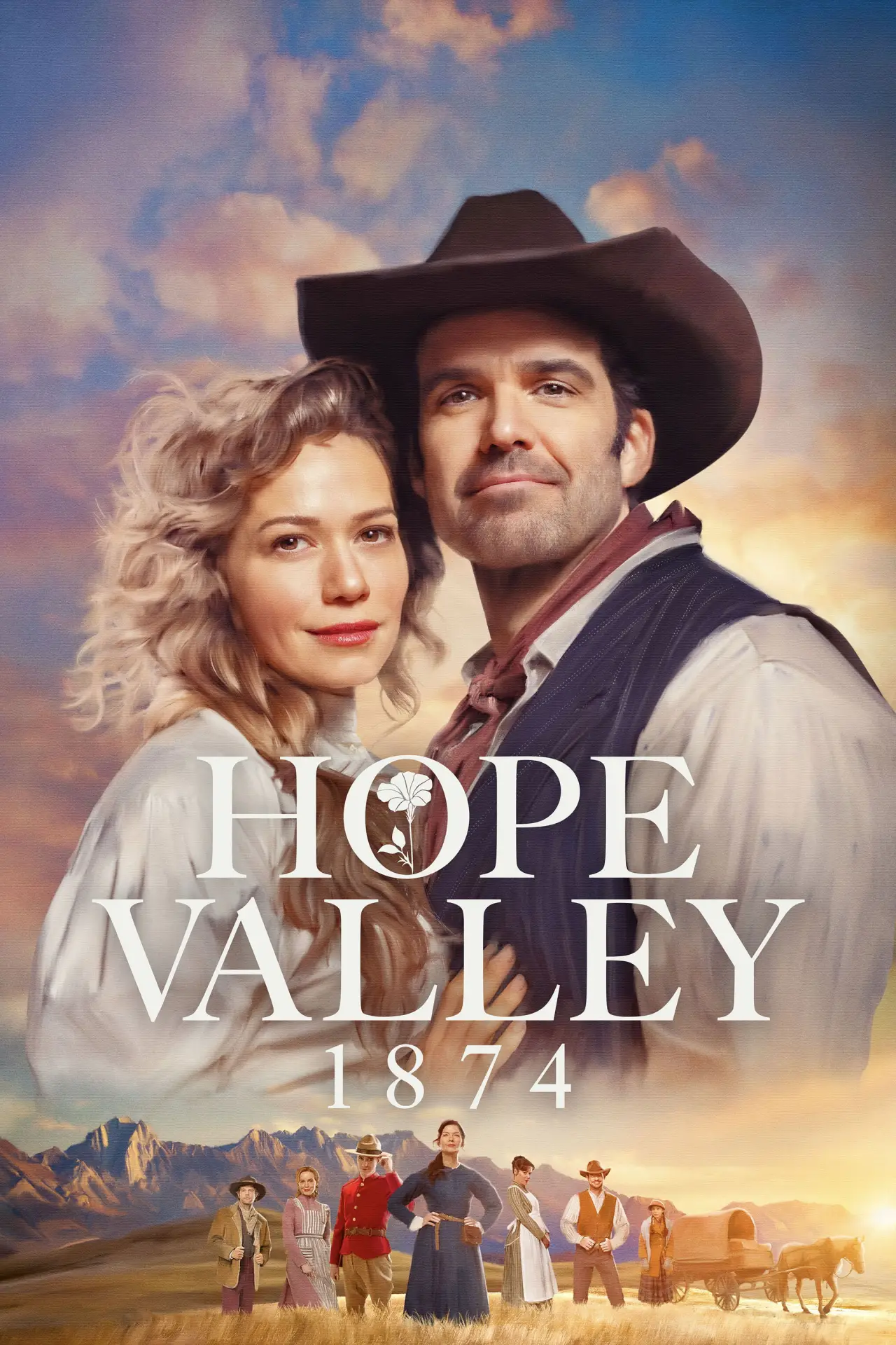 Plakat serialu "Hope Valley: 1874"