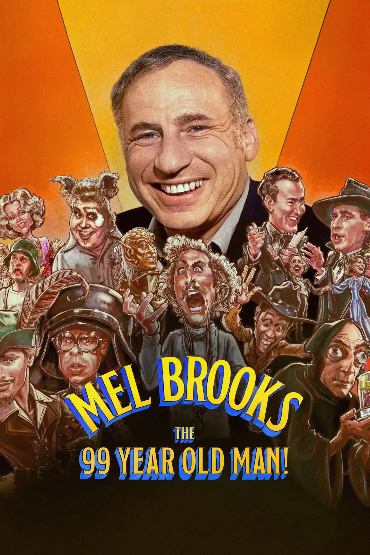 Plakat serialu "Mel Brooks: 99-latek!"