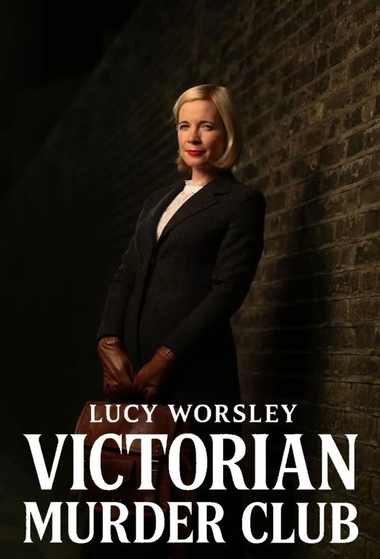 Plakat serialu "Lucy Worsley: Wiktoriański klub morderstw"
