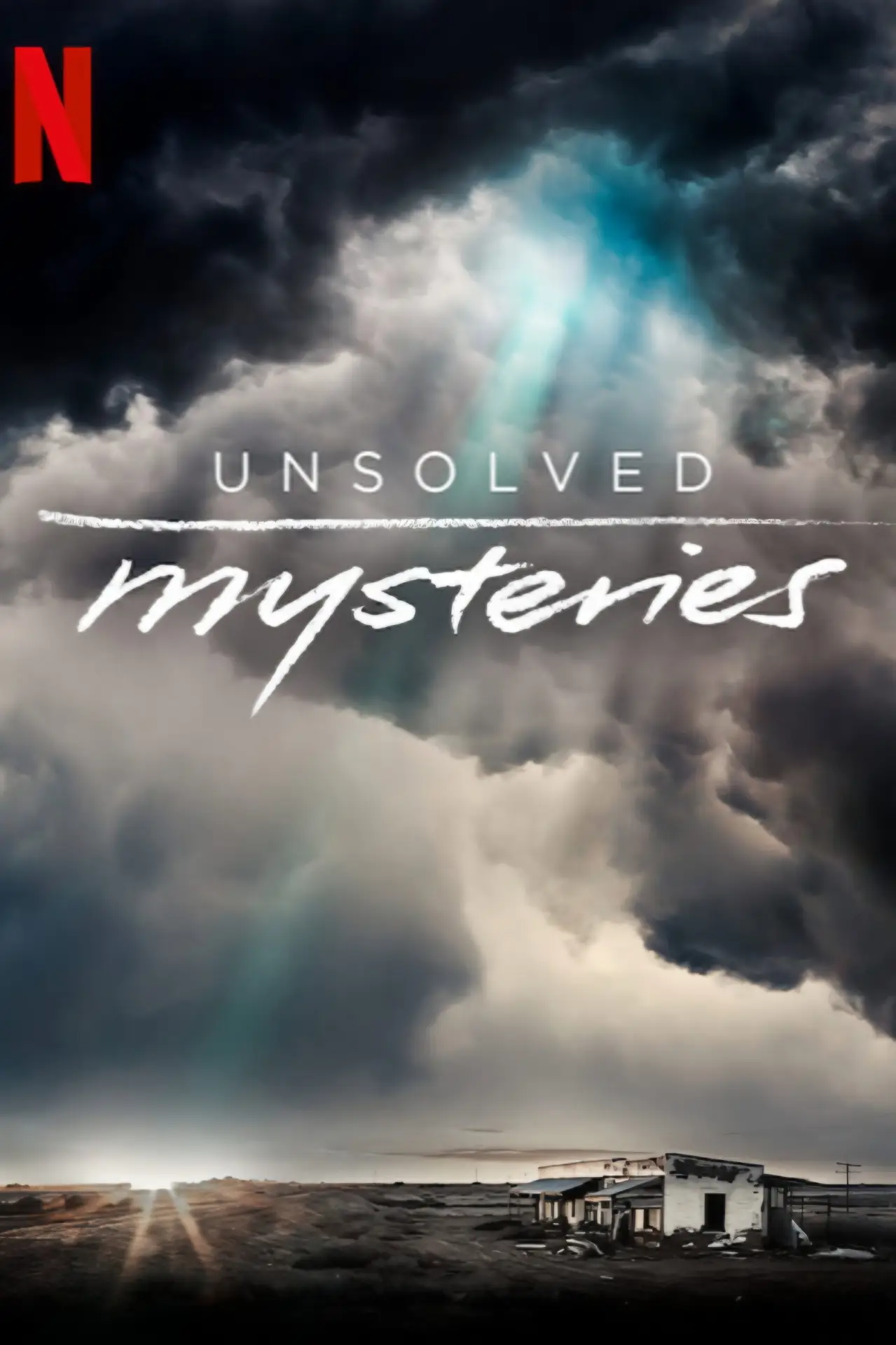 Plakat serialu "Unsolved Mysteries"