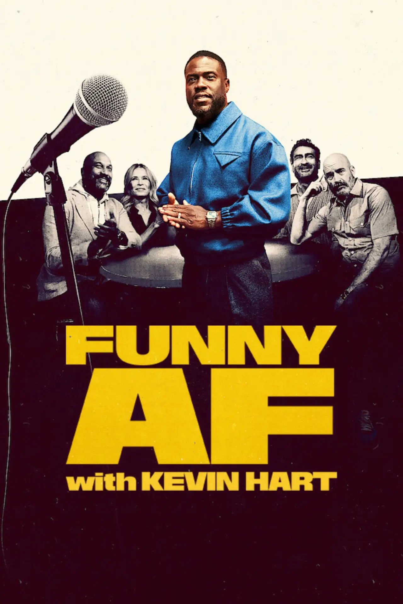 Plakat serialu "Funny AF with Kevin Hart"