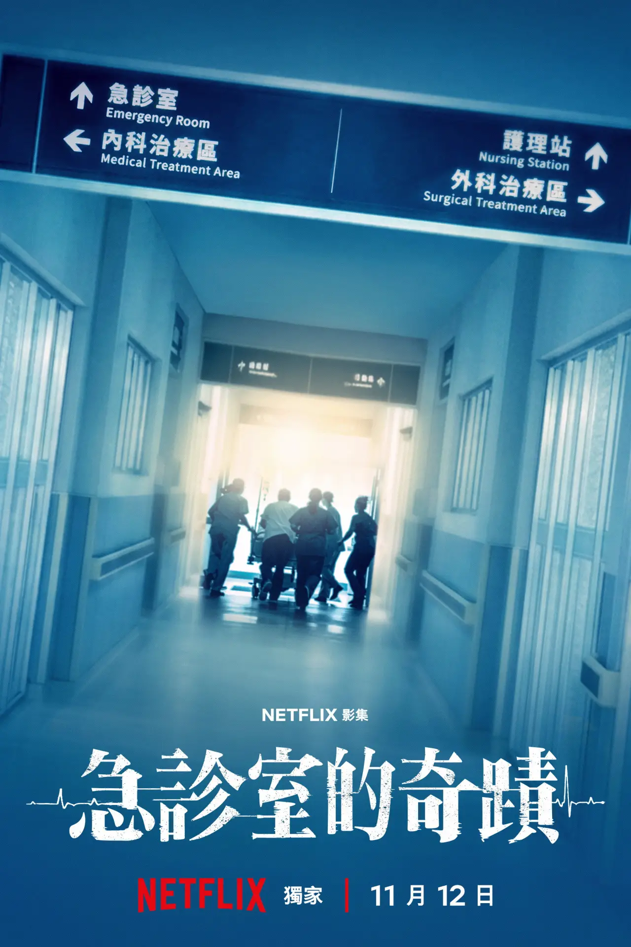 Plakat serialu "急診室的奇蹟"