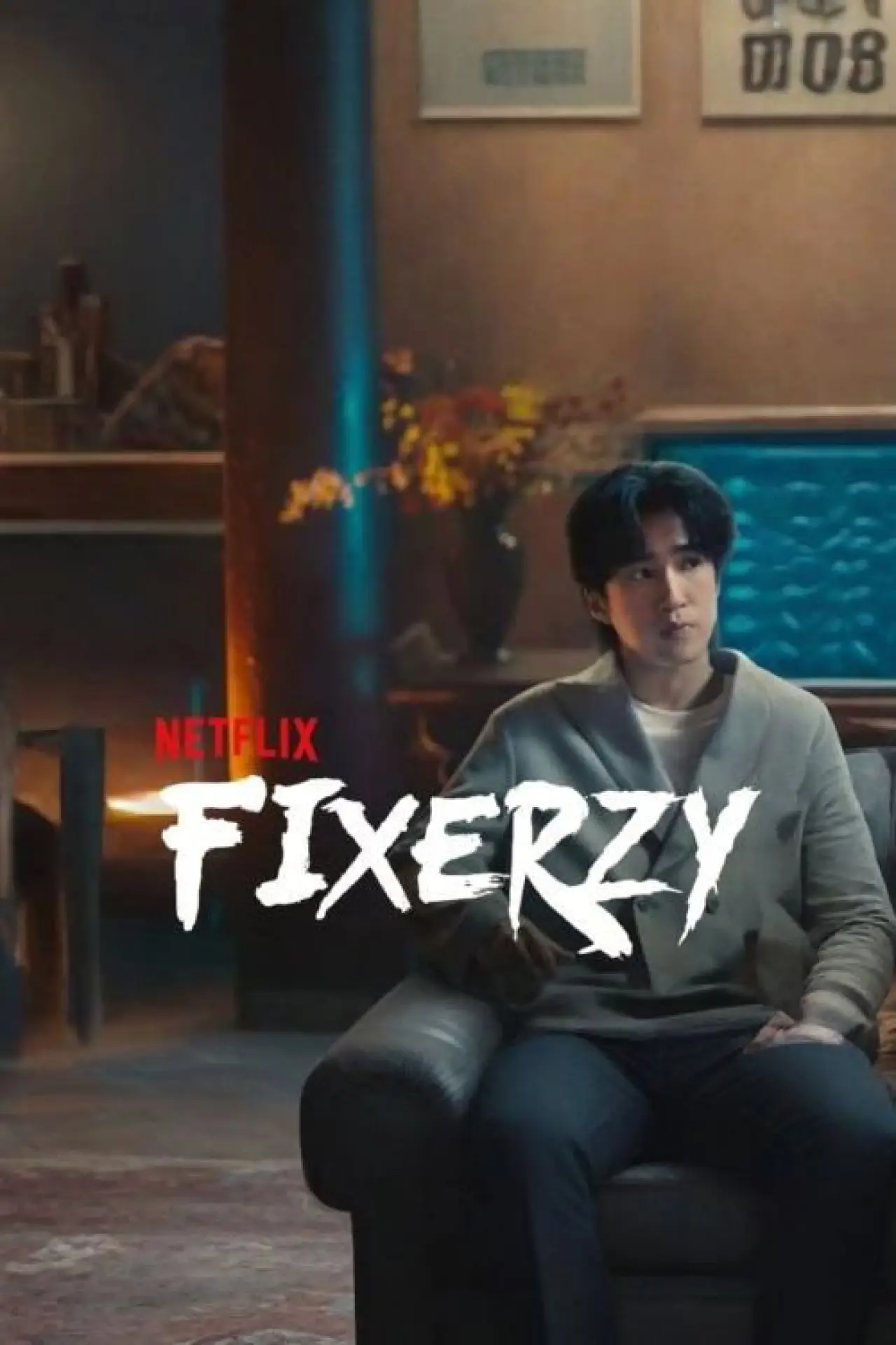 Plakat serialu "Fixerzy"