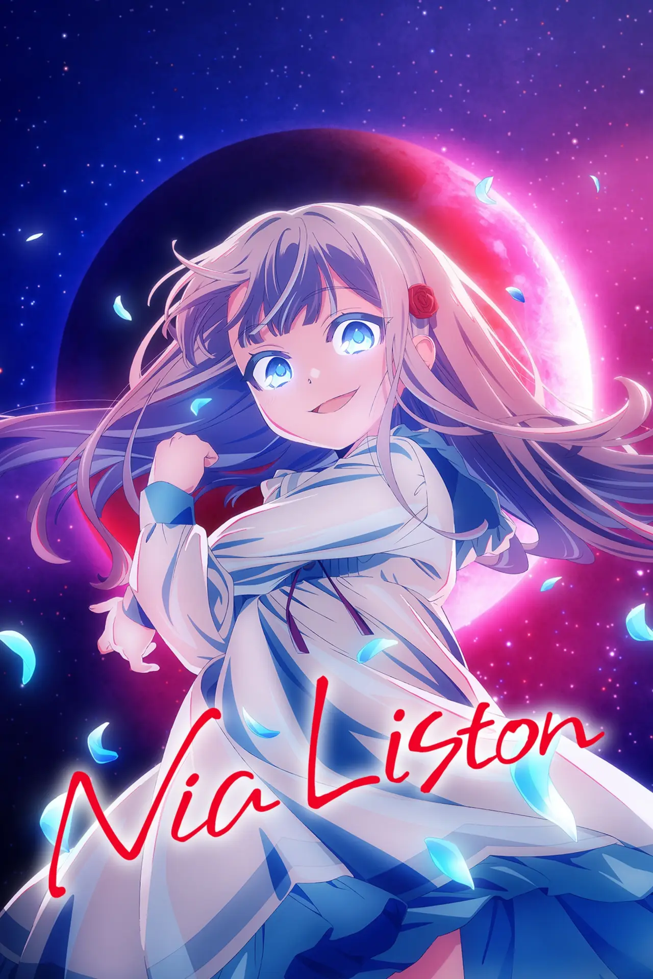 Plakat serialu "Nia Liston: The Merciless Maiden"
