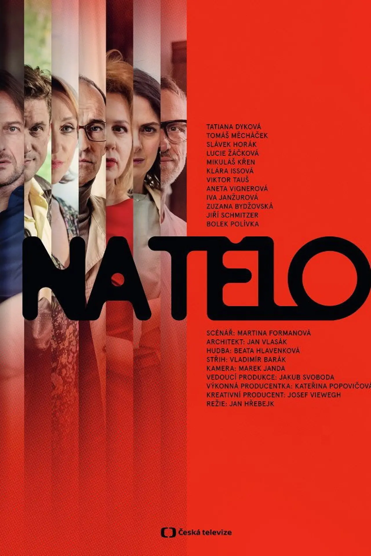 Plakat serialu "Na tělo"