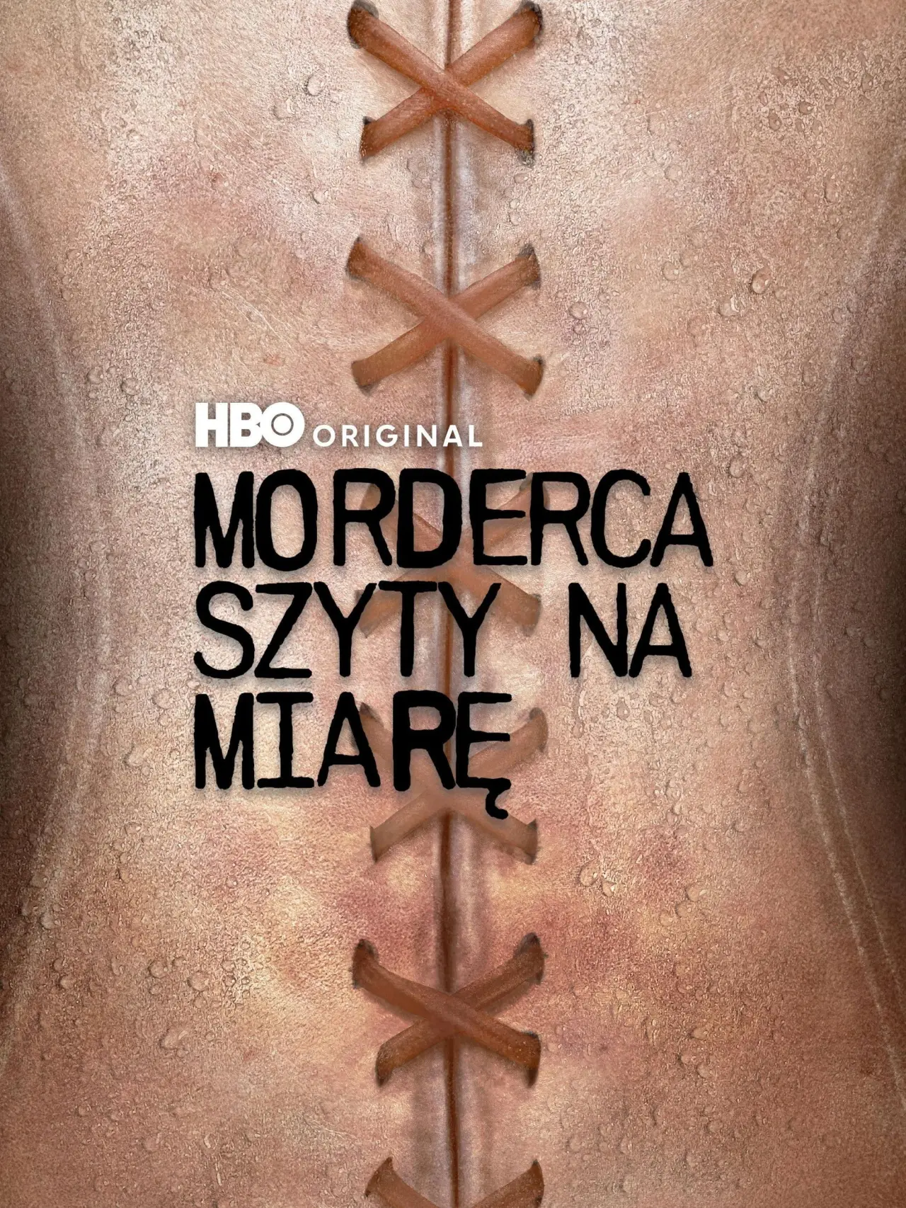 Plakat serialu "Morderca szyty na miarę"