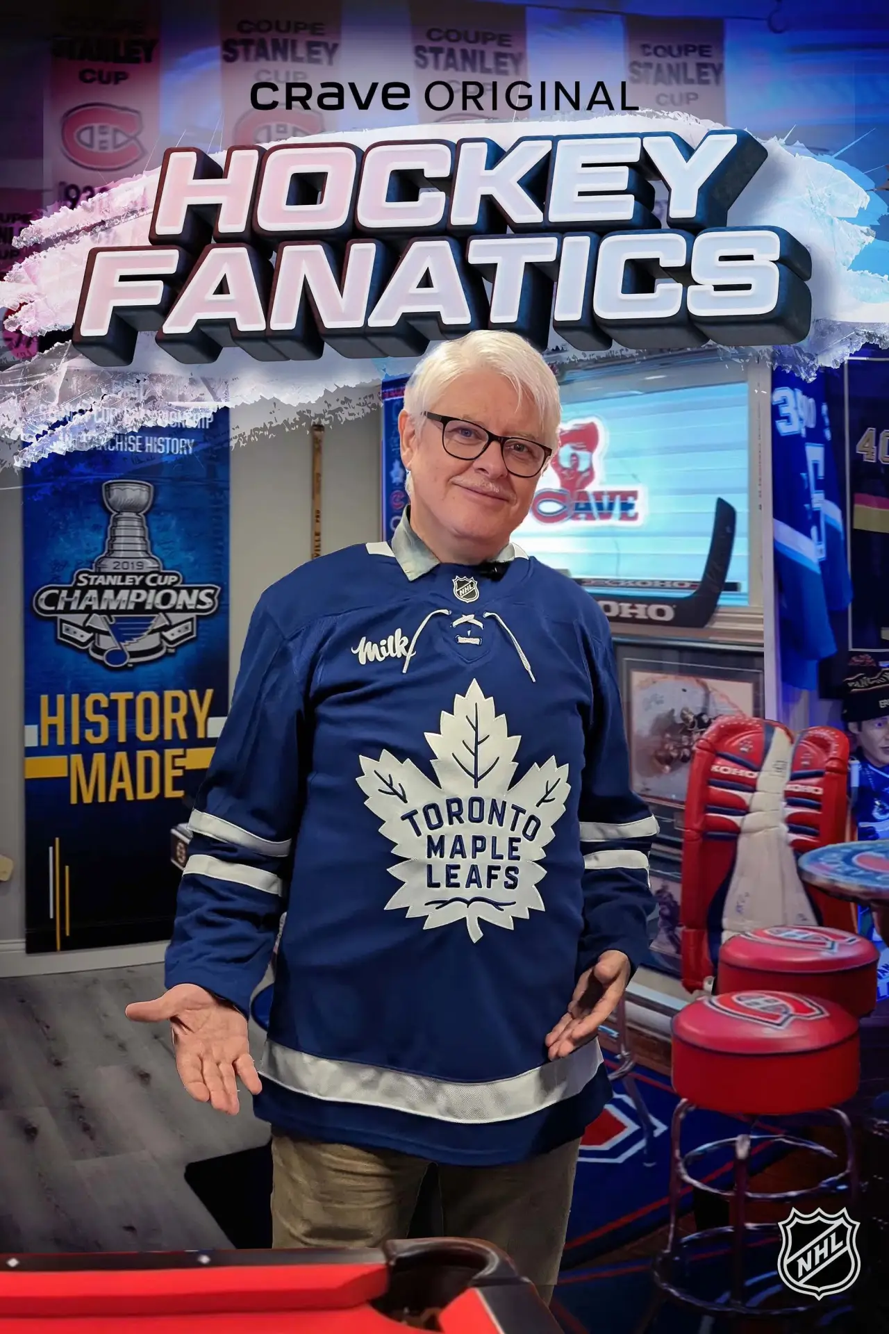 Plakat serialu "Hockey Fanatics"