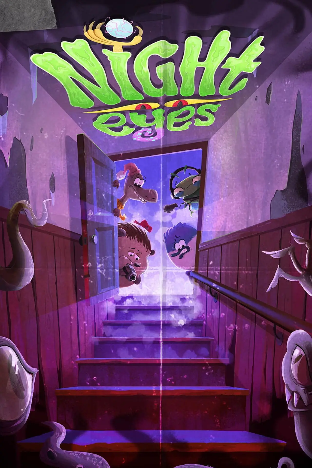 Plakat serialu "Nocne oczy"