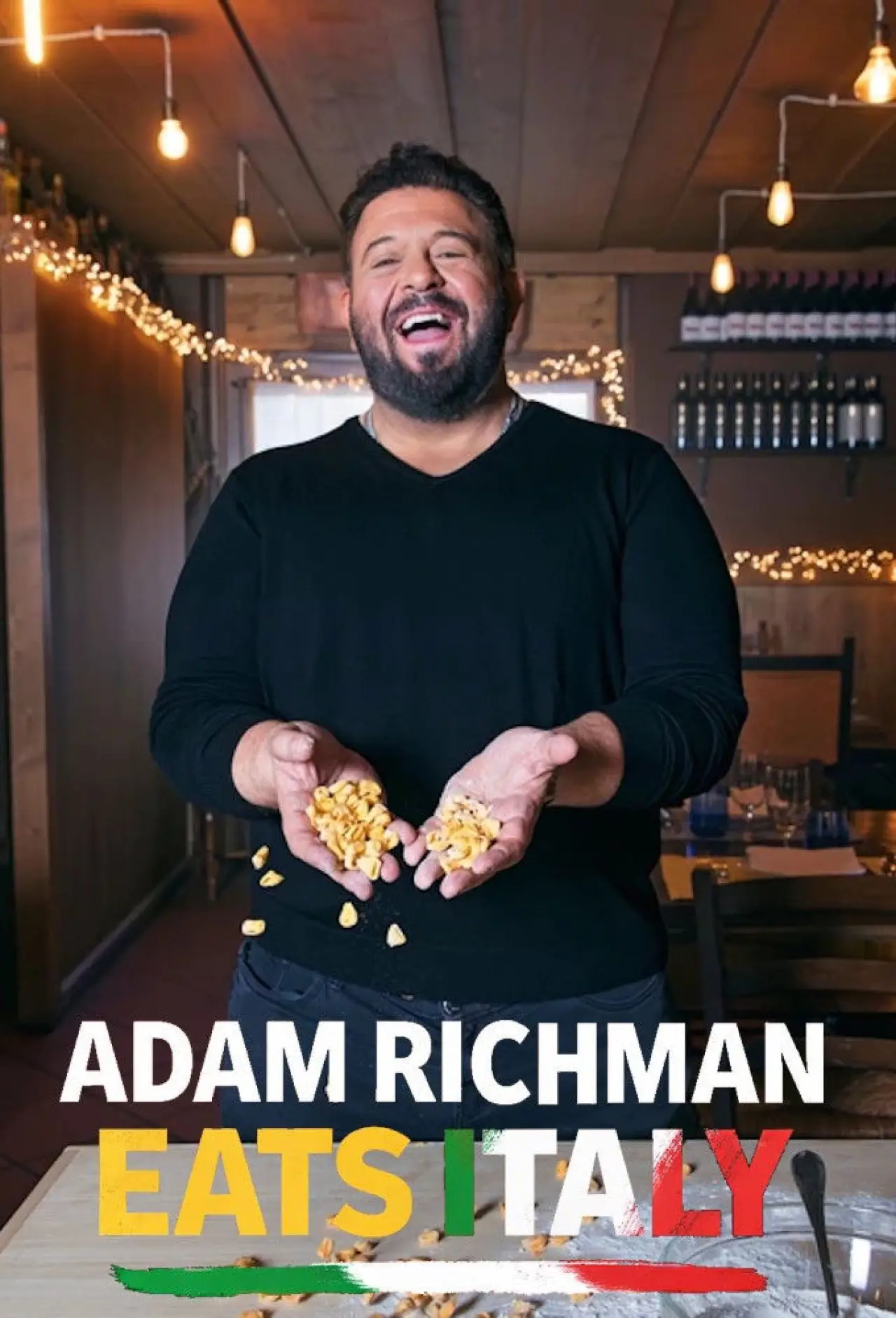 Plakat serialu "Adam Richman je we Włoszech"