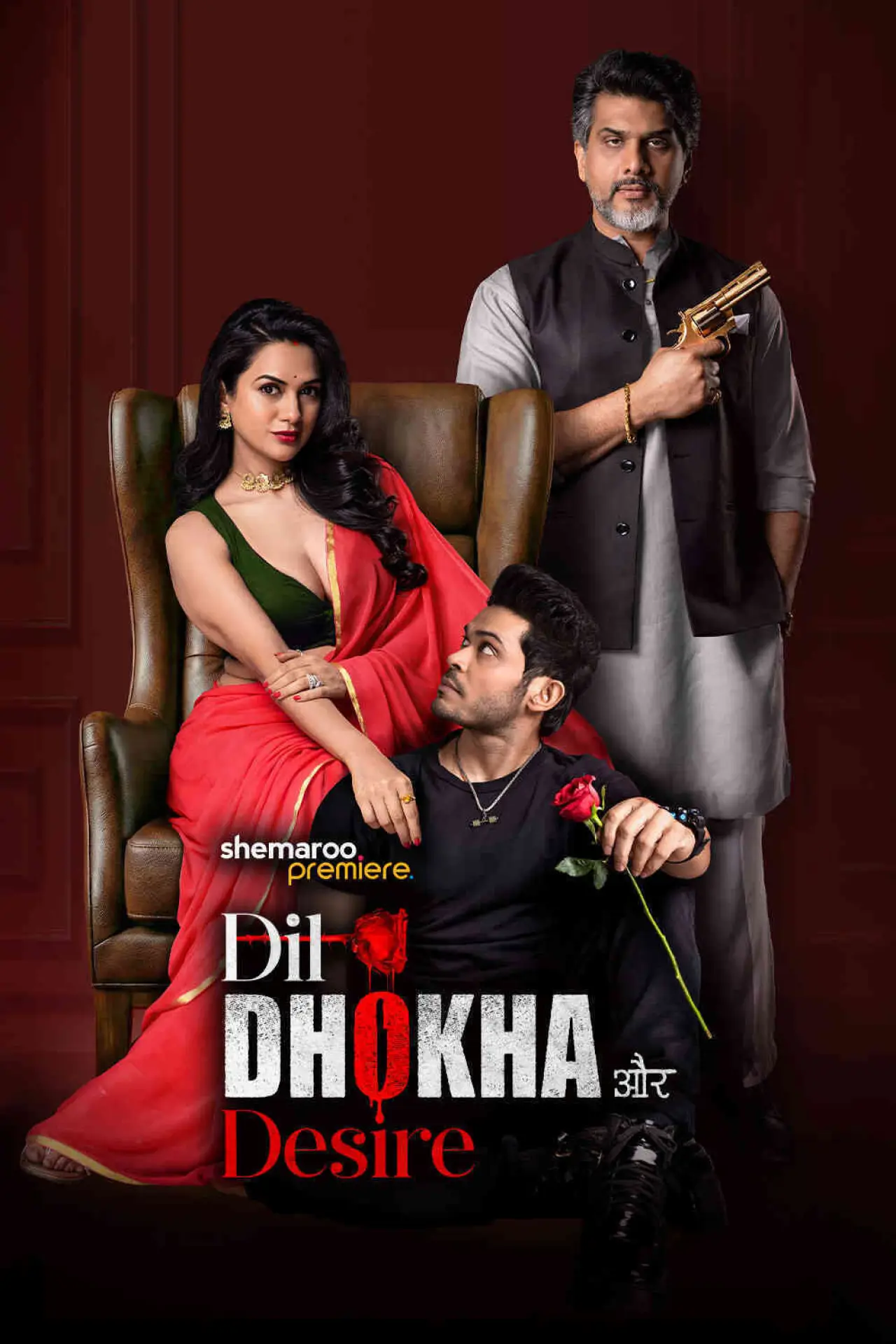 Plakat serialu "Dil Dhokha Aur Desire"