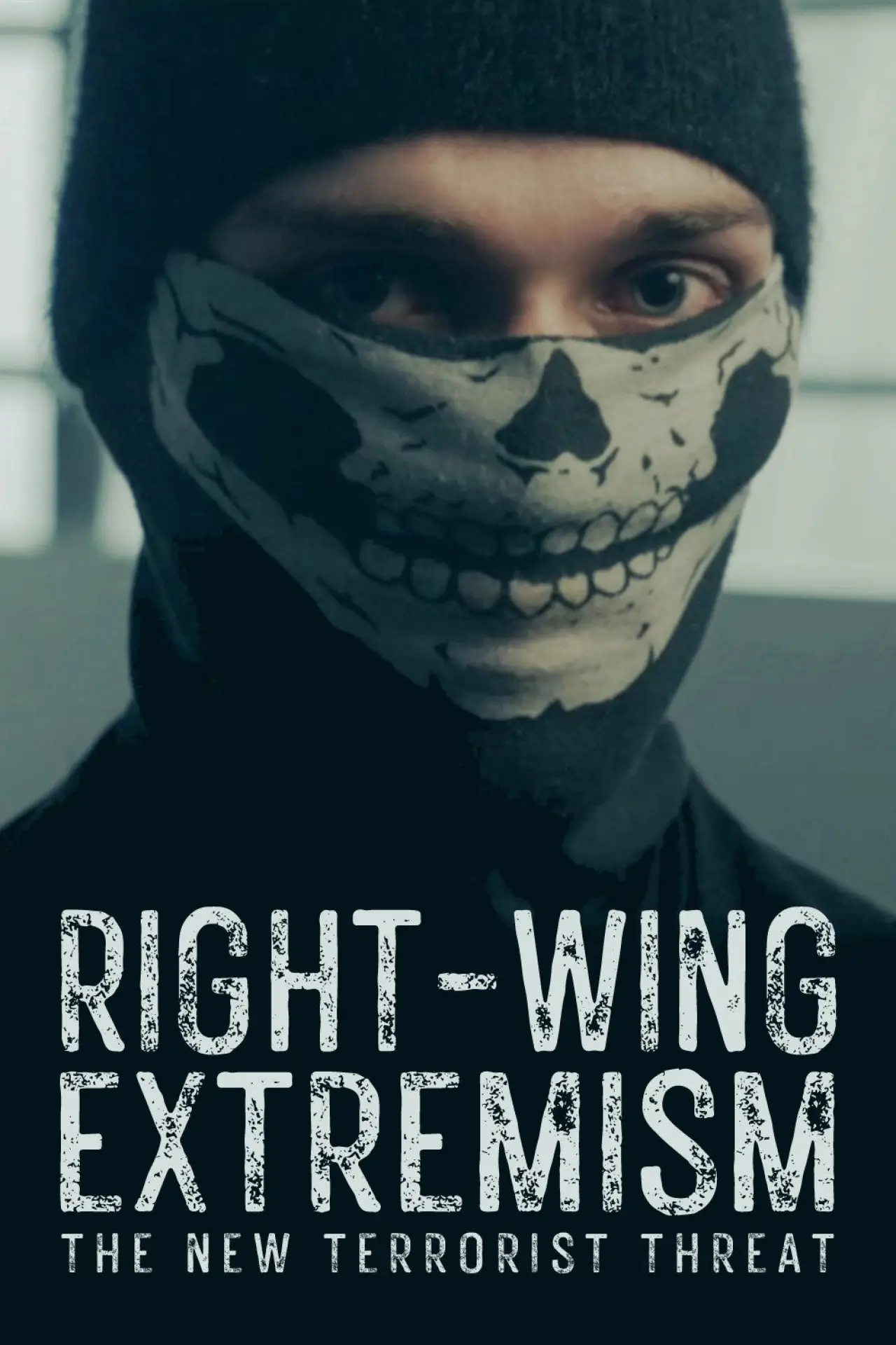 Plakat serialu "Ekstremizm prawicowy: Nowe zagrożenie terrorystyczne"