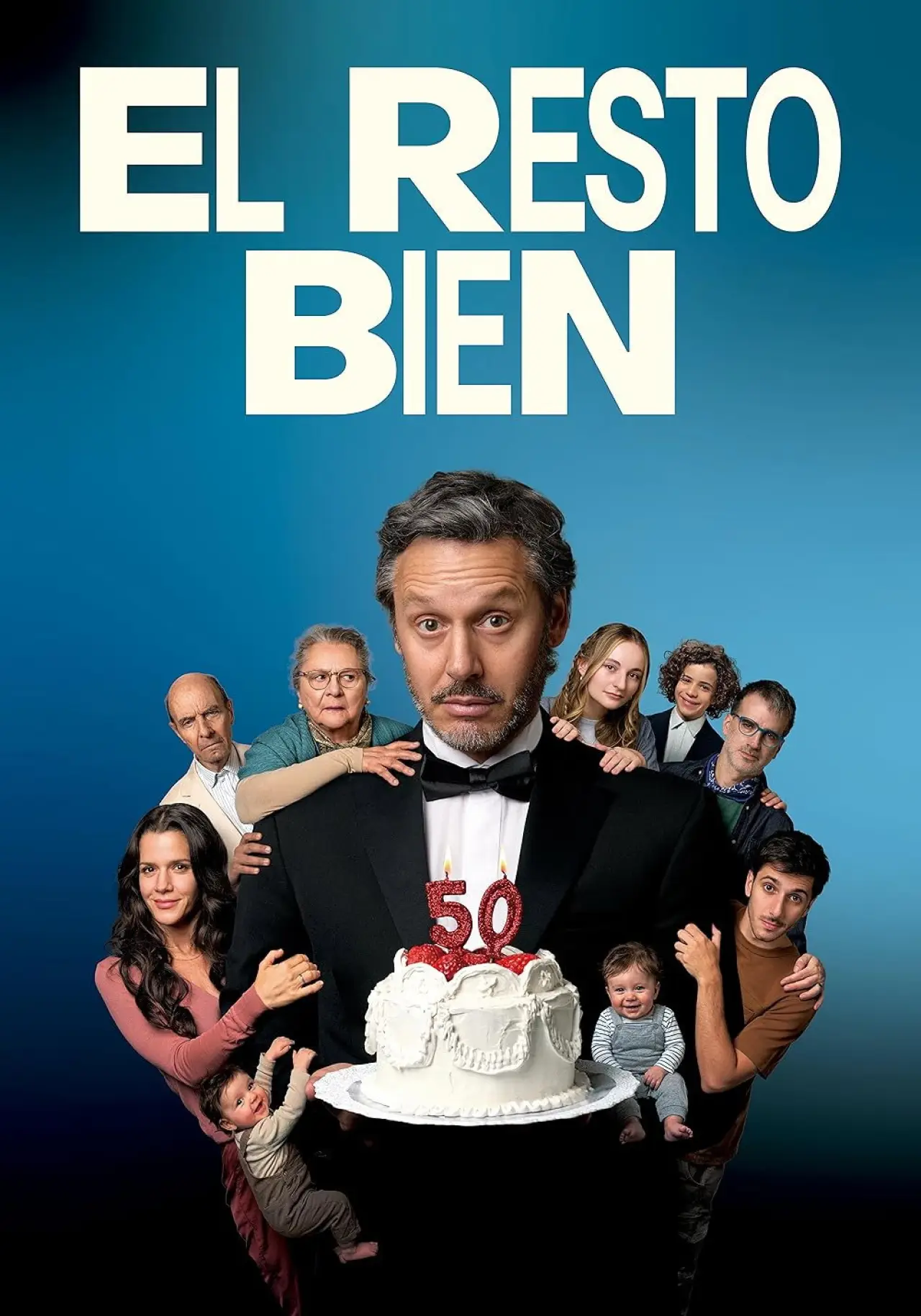 Plakat serialu "El resto bien"