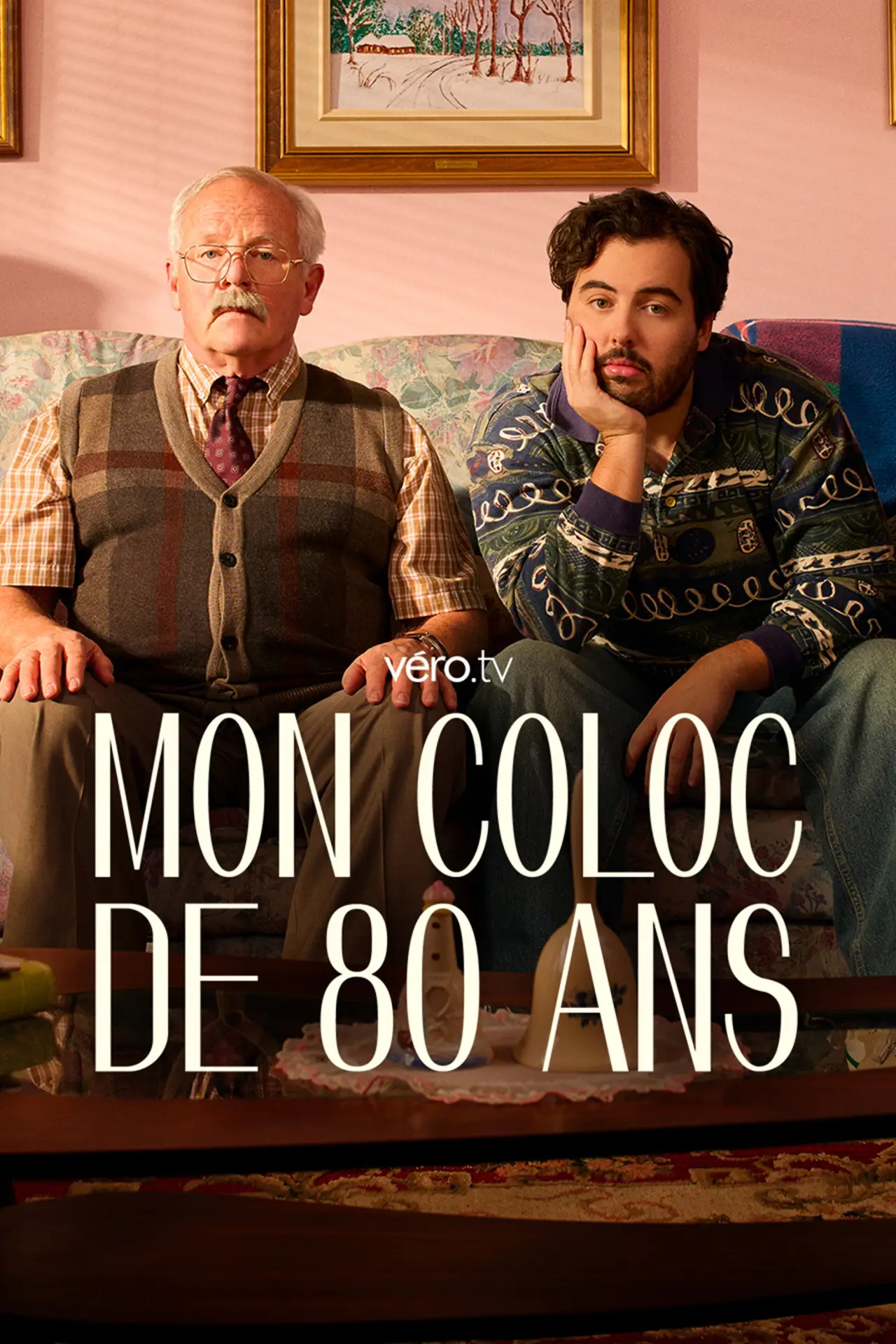 Plakat serialu "Mon coloc de 80 ans"