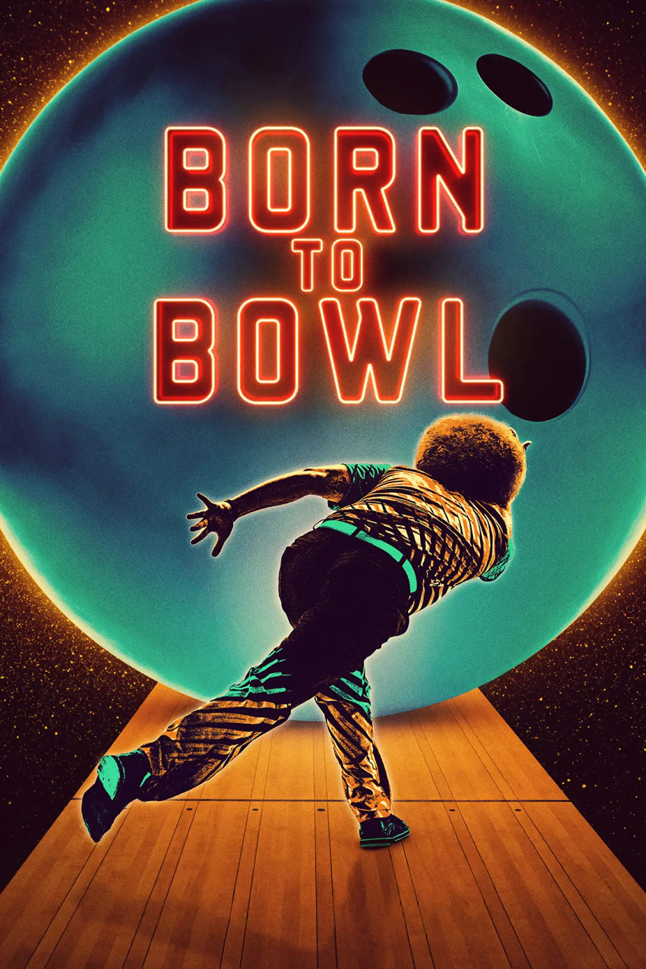 Plakat serialu "Urodzeni do bowlingu"