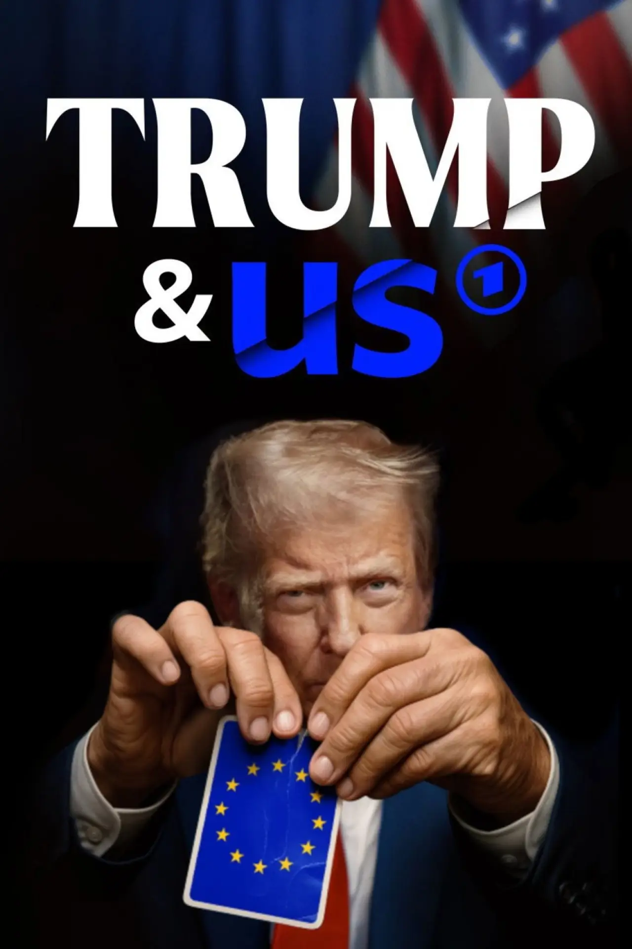 Plakat serialu "Trump i my – Jak zmienia nasz świat"