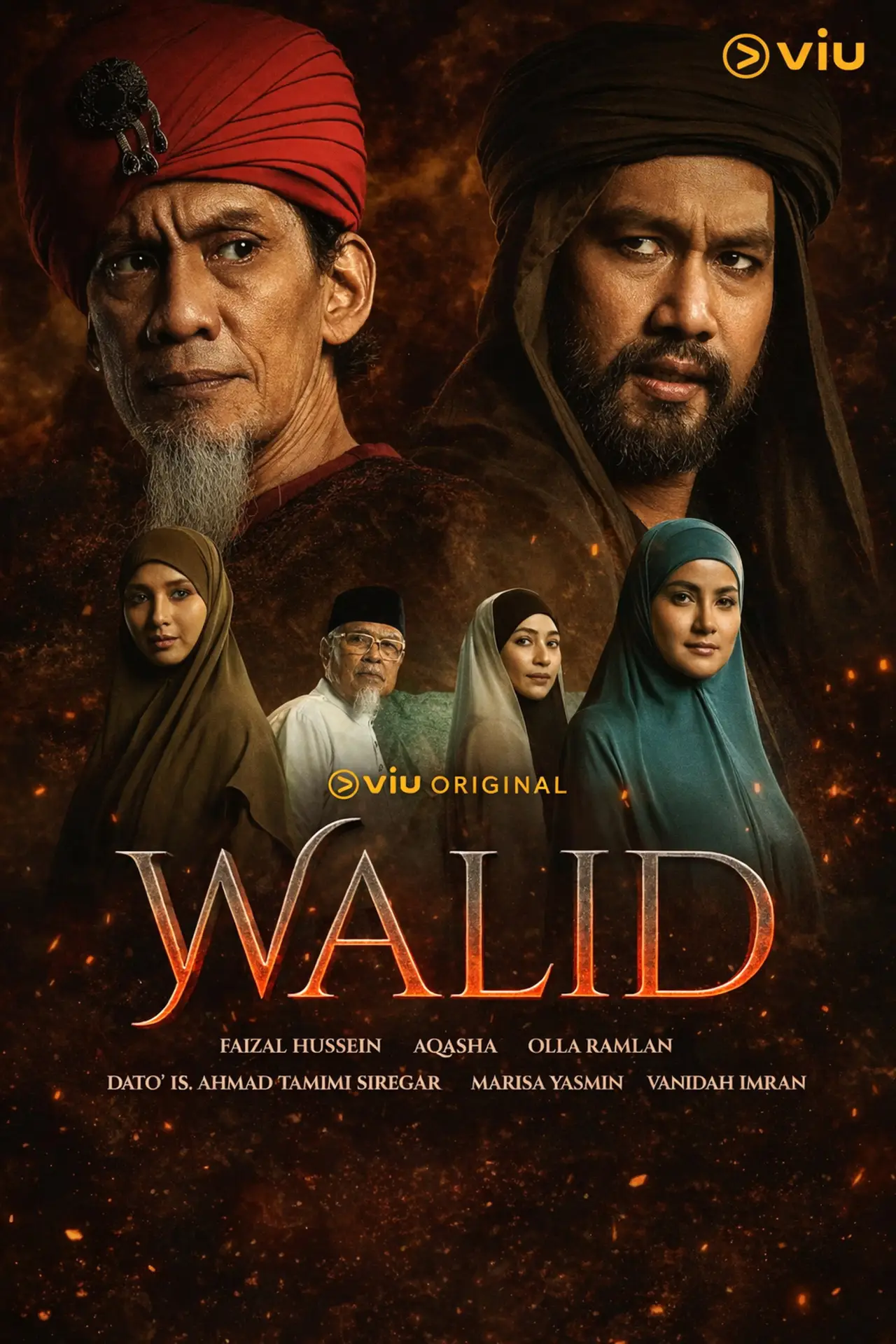 Plakat serialu "Walid"