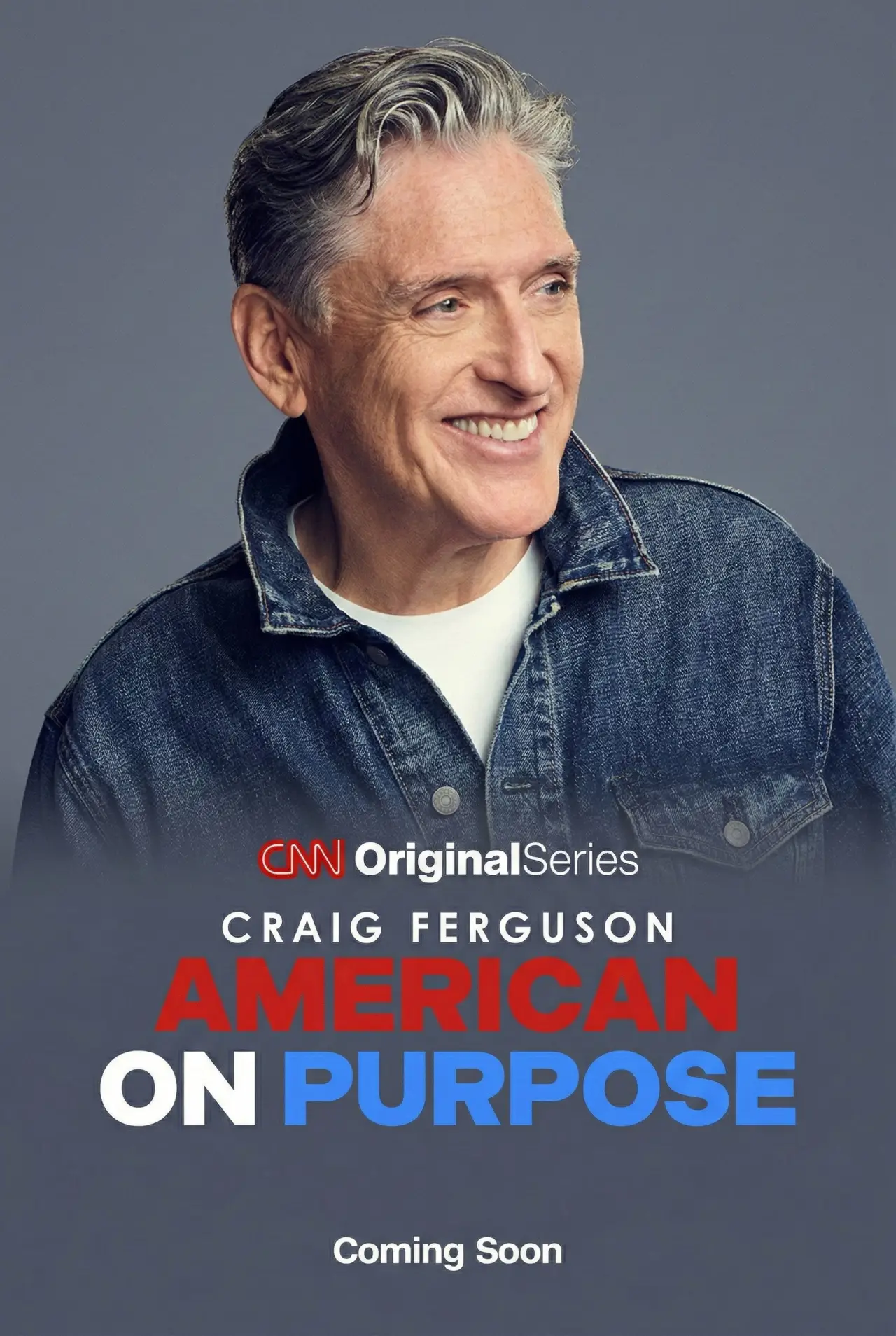 Plakat serialu "Craig Ferguson: American on Purpose"