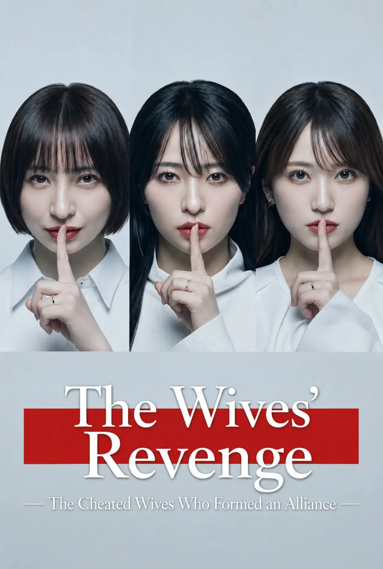 Plakat serialu "サレタ側の復讐 同盟を結んだ妻たち"