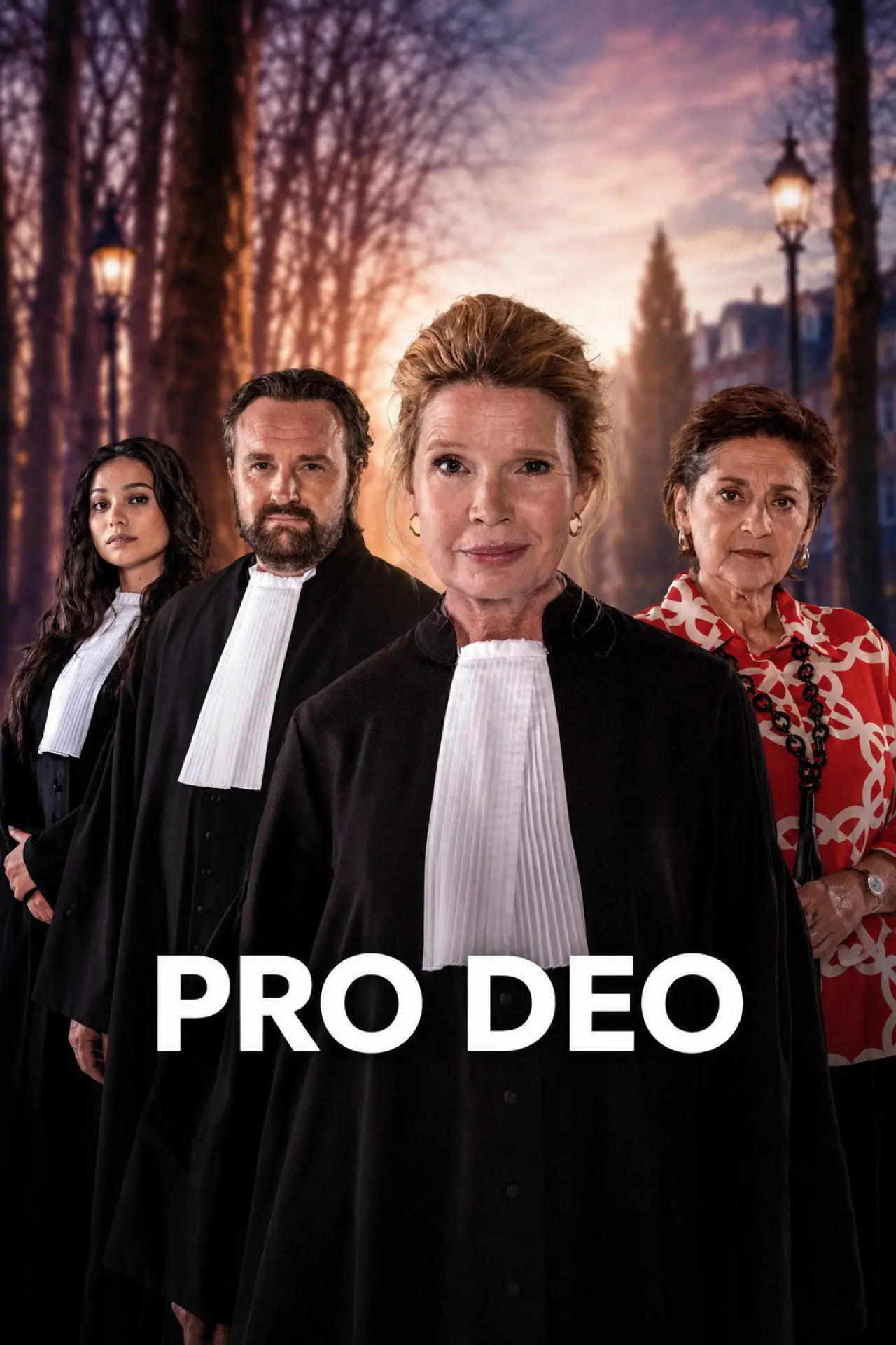 Plakat serialu "Pro Deo"