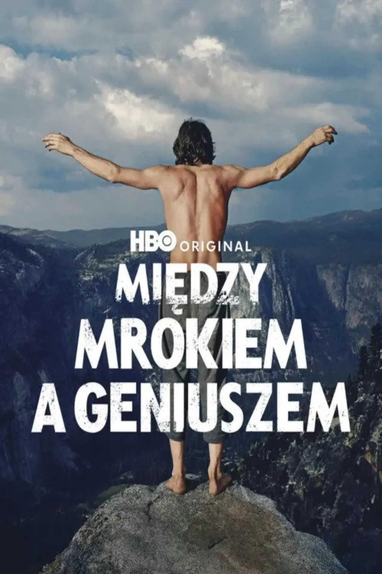 Plakat serialu "Między mrokiem a geniuszem"