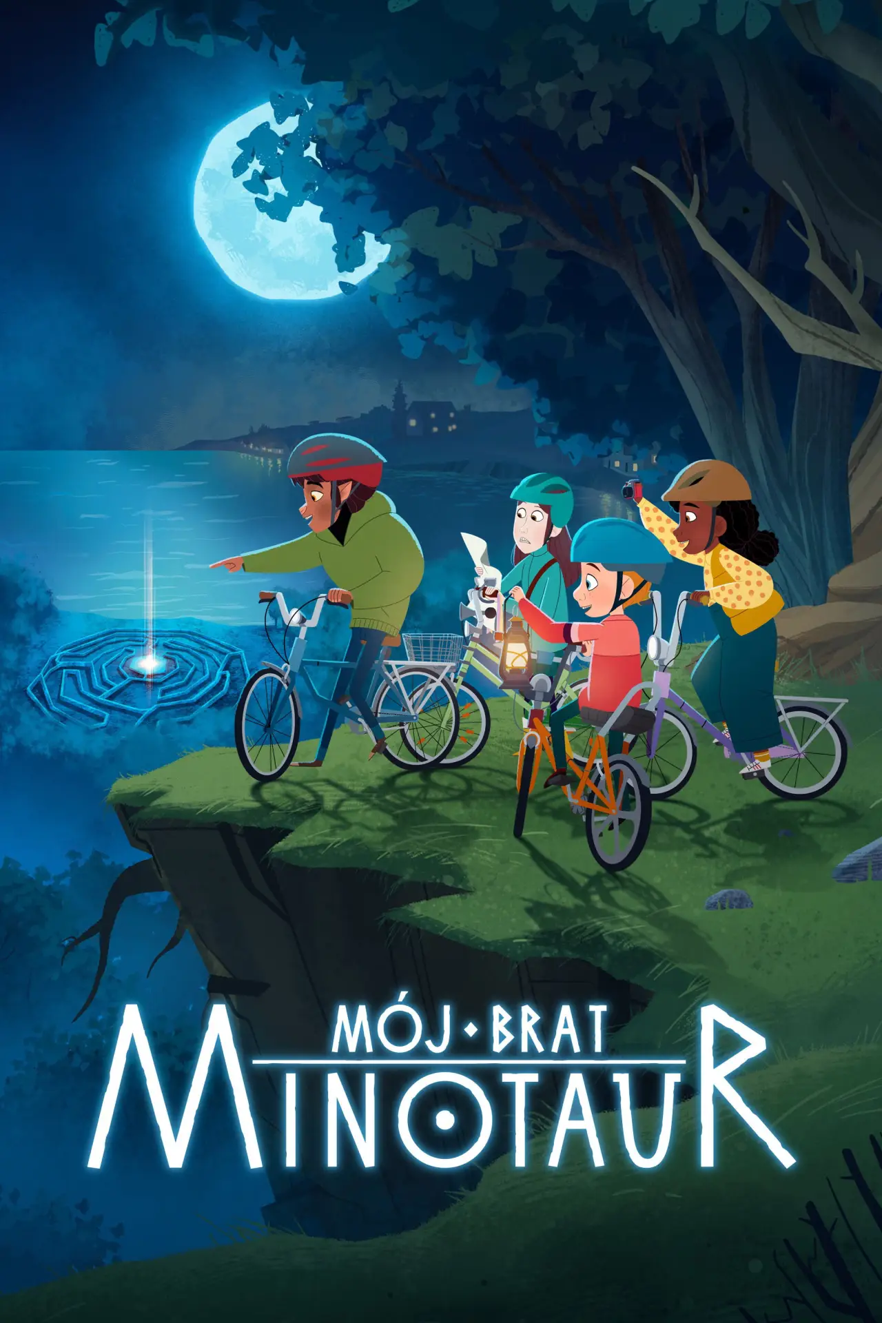 Plakat serialu "Mój brat Minotaur"