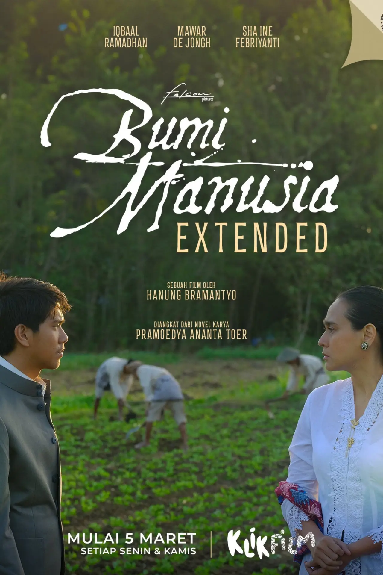 Plakat serialu "Bumi Manusia Extended"
