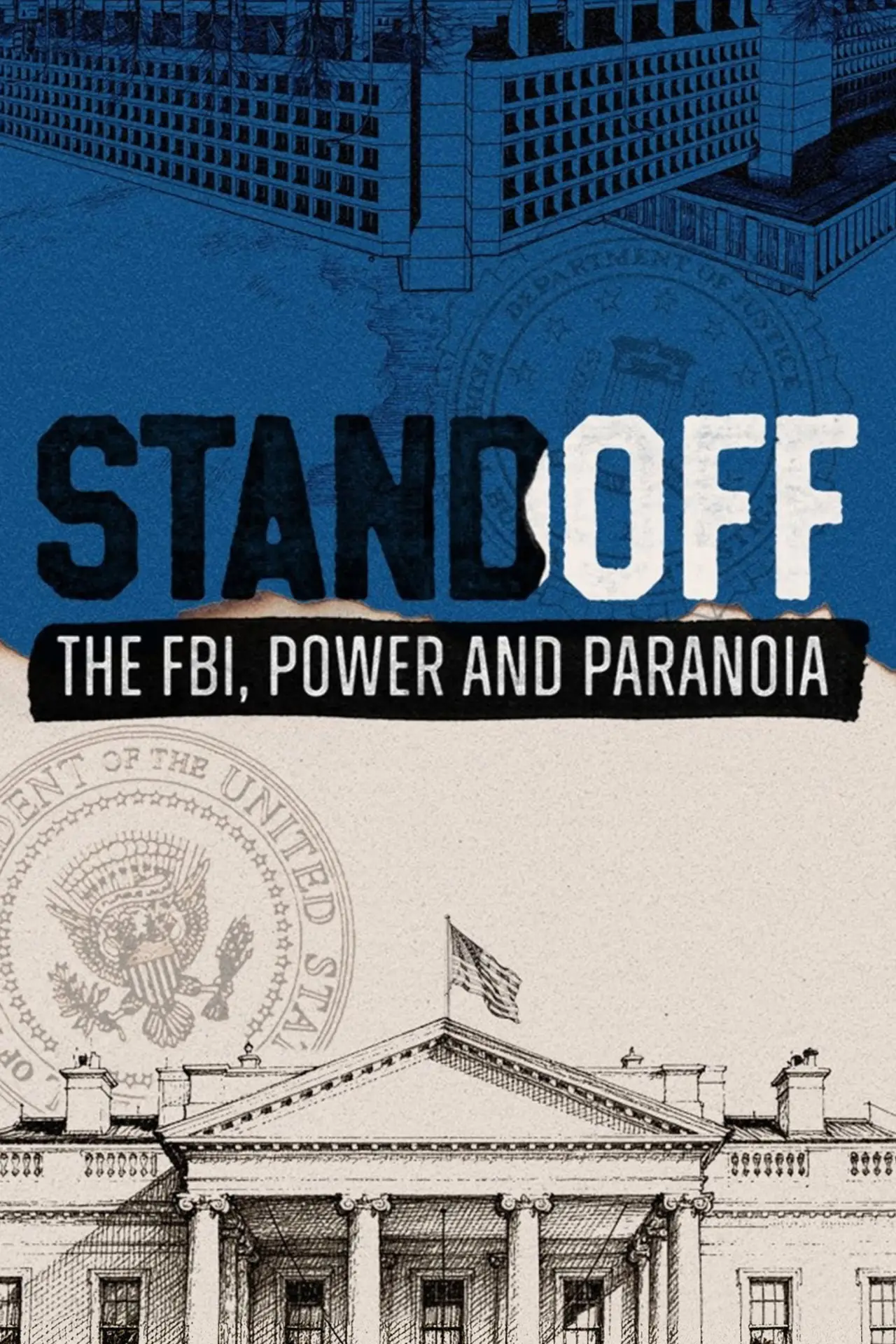 Plakat serialu "Impas: FBI, władza i paranoja"