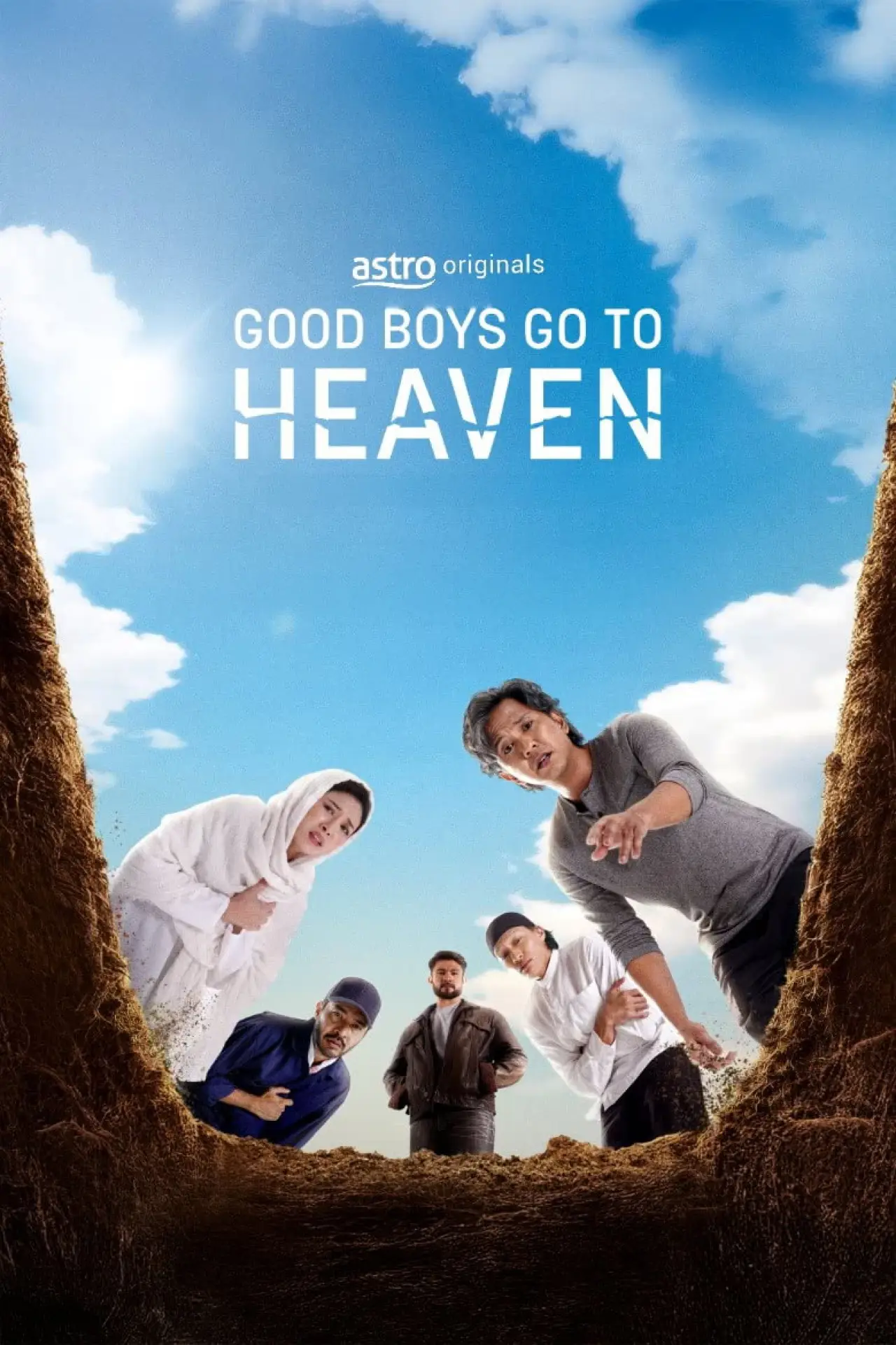 Plakat serialu "Good Boys Go to Heaven"