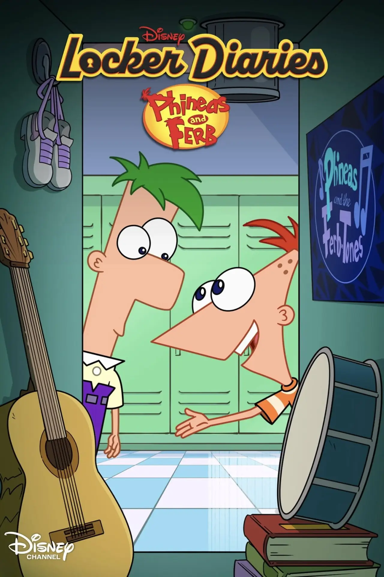 Plakat serialu "Locker Diaries: Phineas And Ferb"