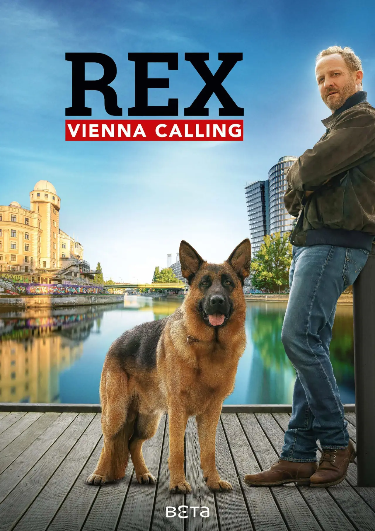 Plakat serialu "Komisarz Rex - Powrót do Wiednia"