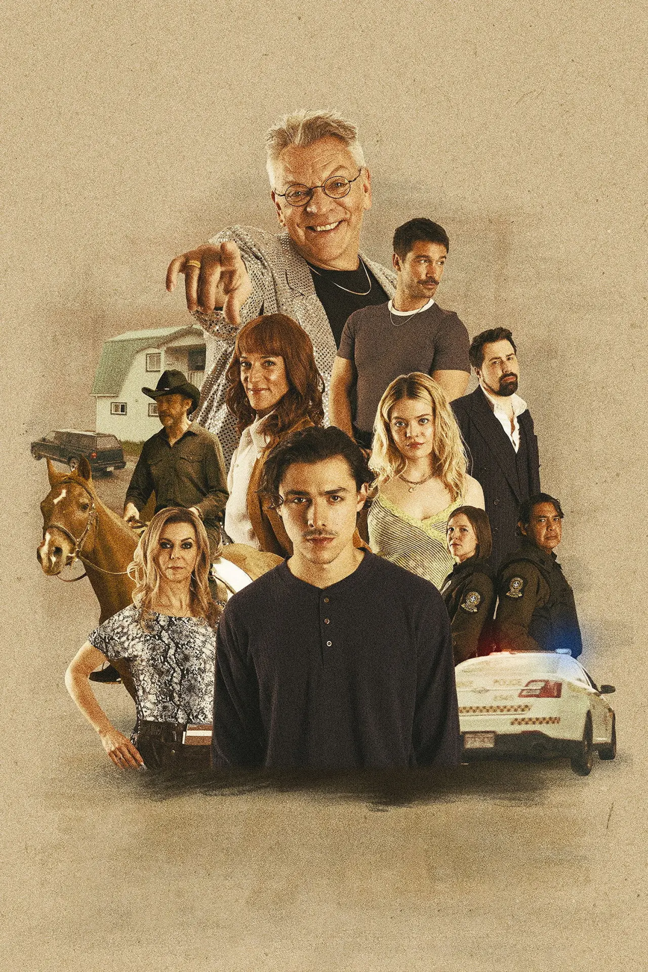 Plakat serialu "Ayer