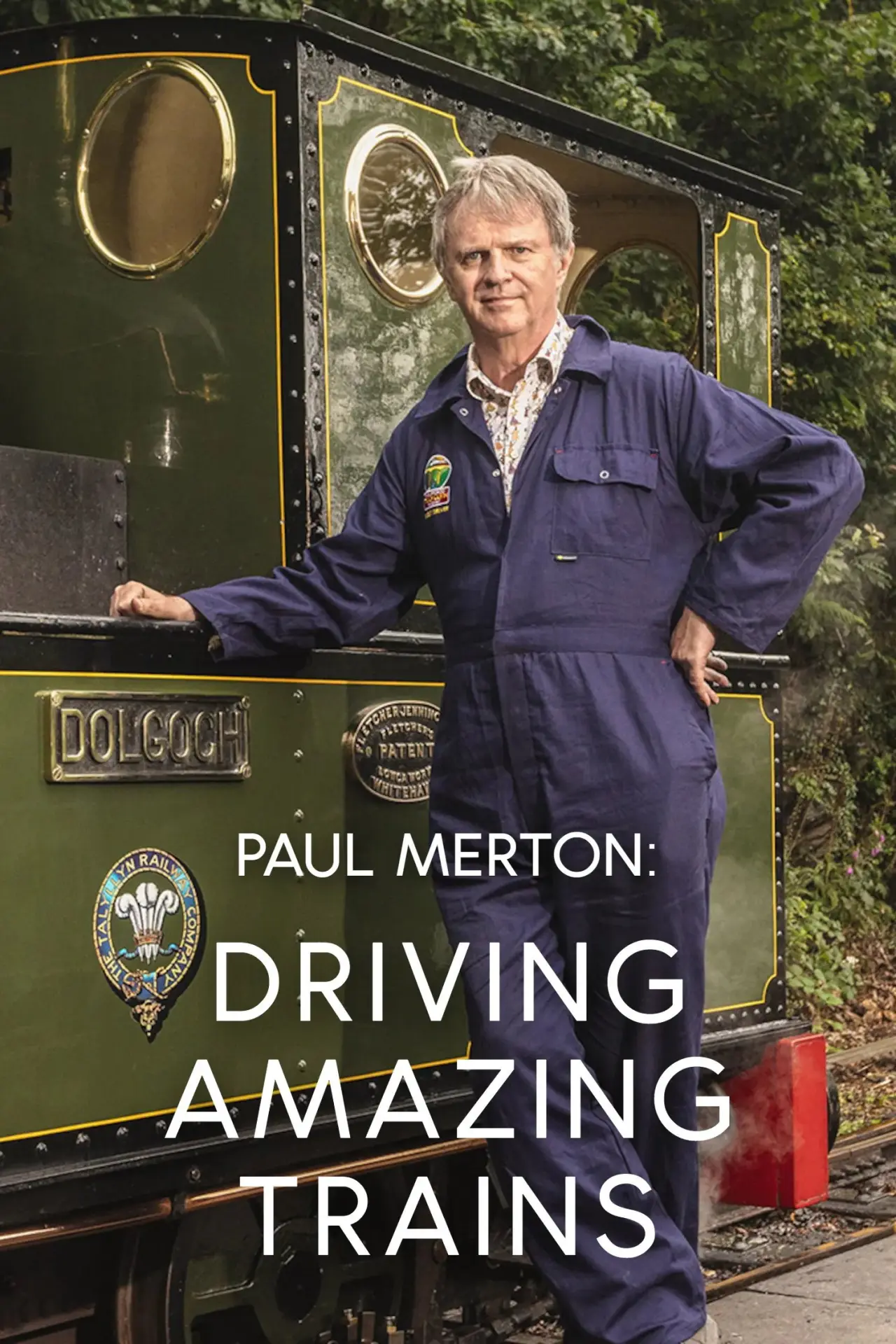 Plakat serialu "Paul Merton: Niezwykłe pociągi"