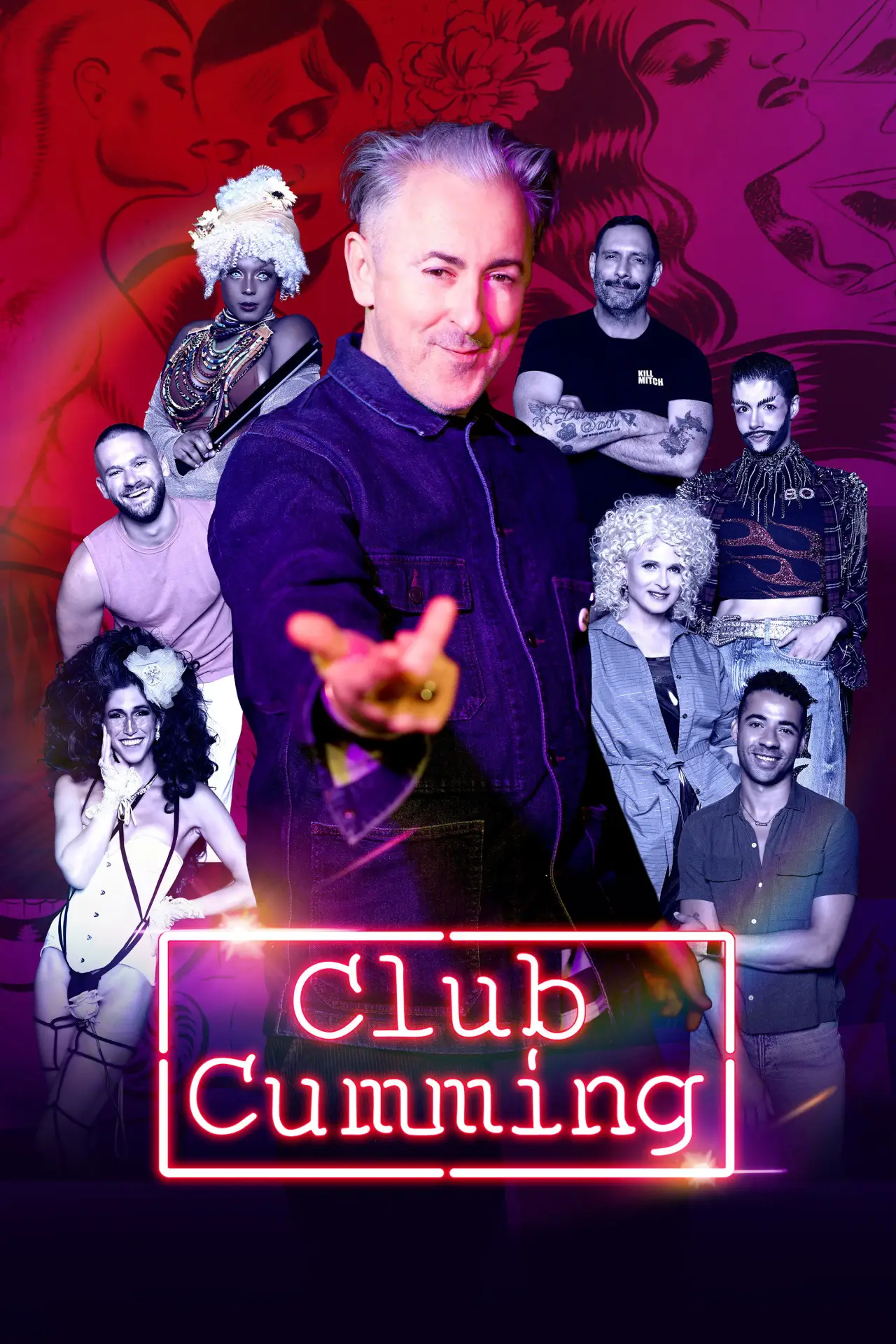 Plakat serialu "Club Cumming"